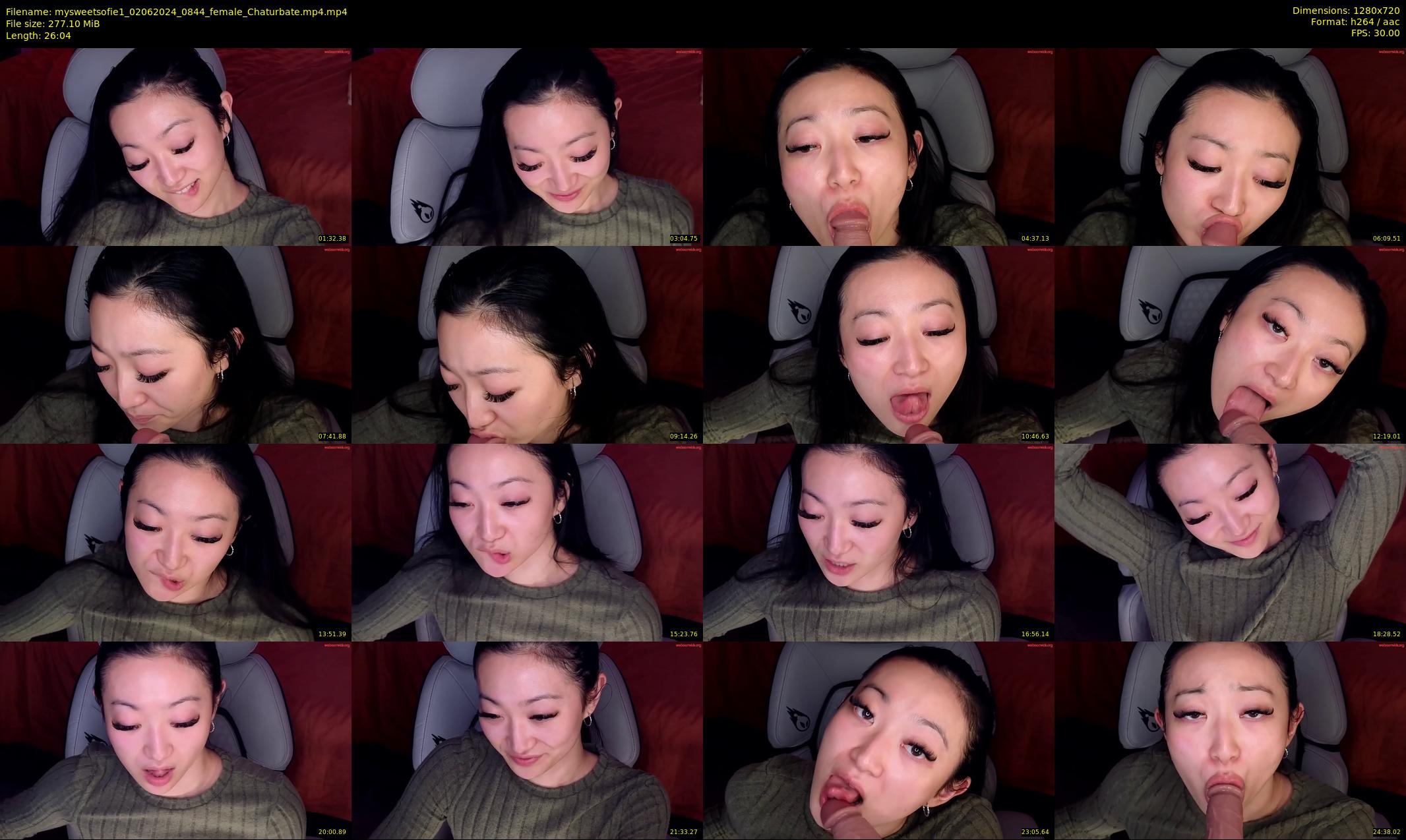 mysweetsofie1 — 27 minute Chaturbate female cam show recording, 720p, Jun 2, 2024