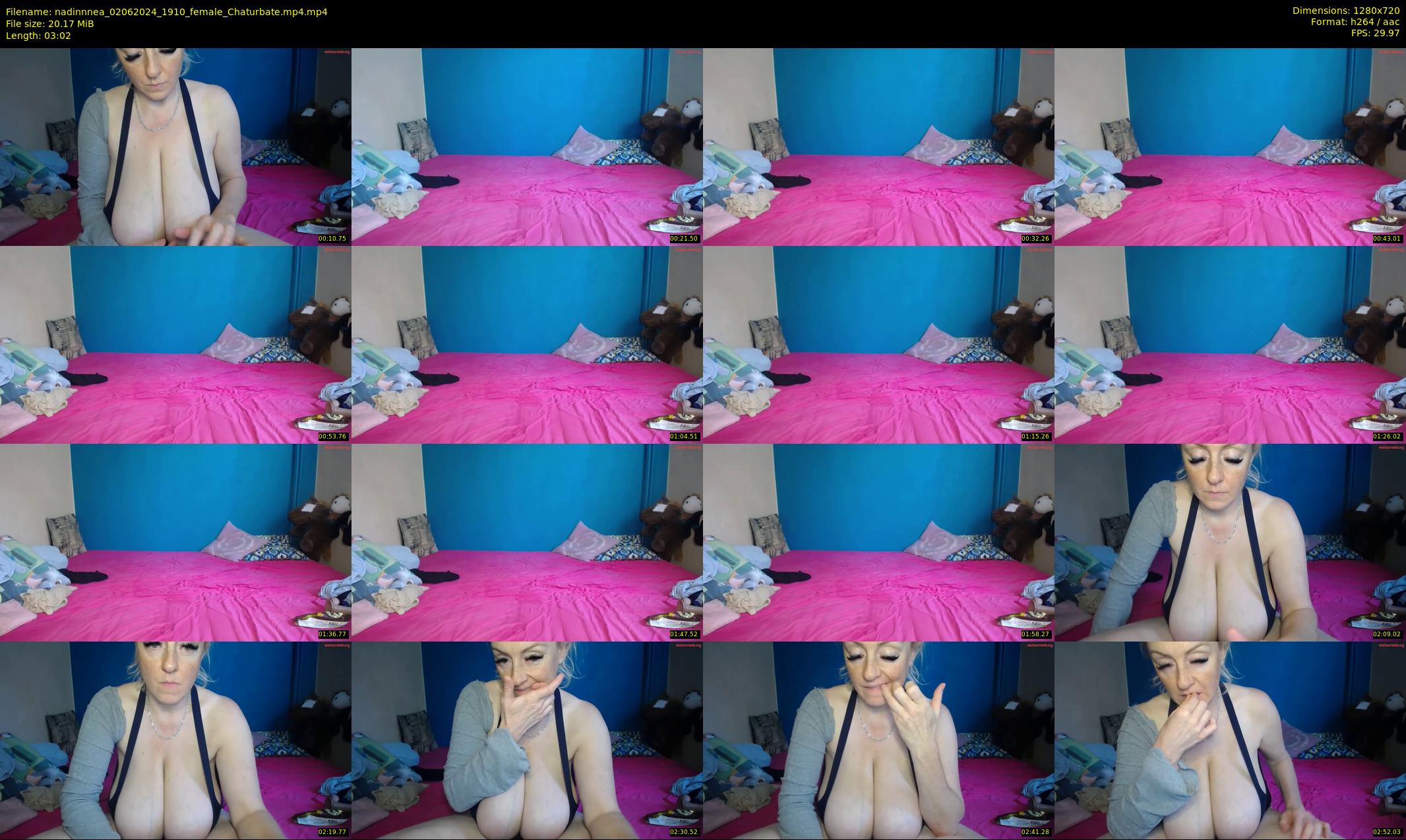 nadinnnea — 4 minute Chaturbate female cam show recording, 720p, Jun 2, 2024
