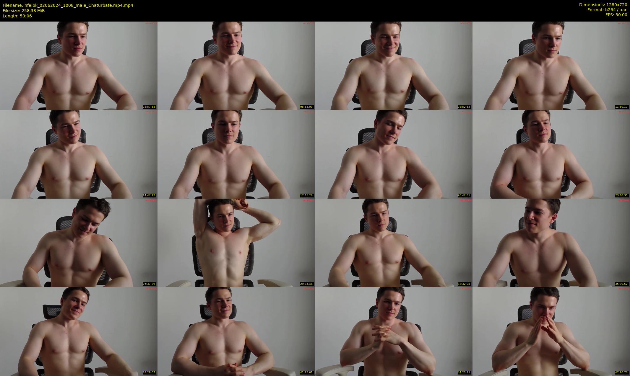 nfeibk — 51 minute Chaturbate male cam show recording, 720p, Jun 2, 2024