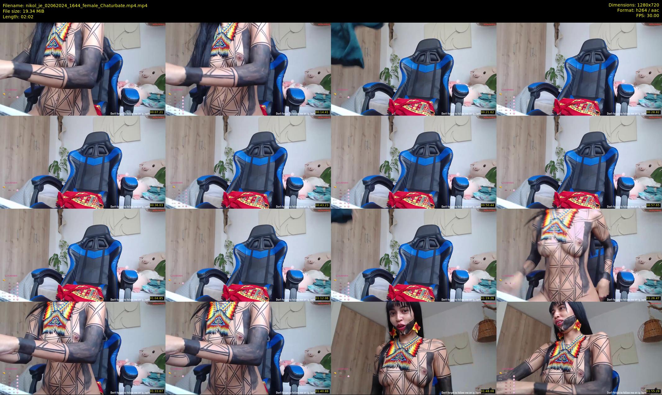 nikol_je — 3 minute Chaturbate female cam show recording, 720p, Jun 2, 2024