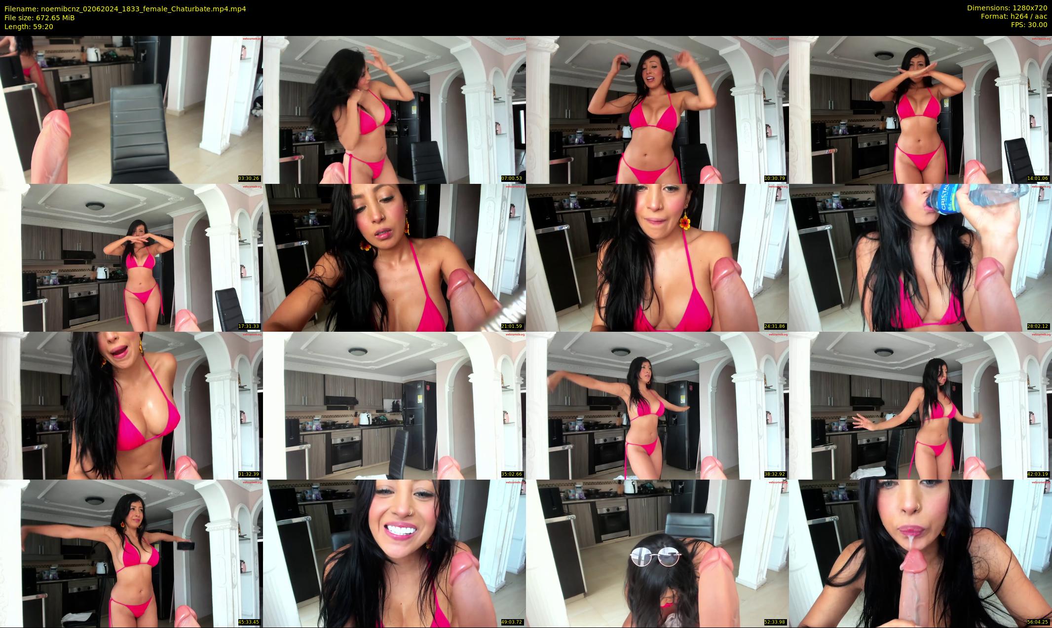 noemibcnz — 60 minute Chaturbate couple cam show recording, 720p, Jun 2, 2024