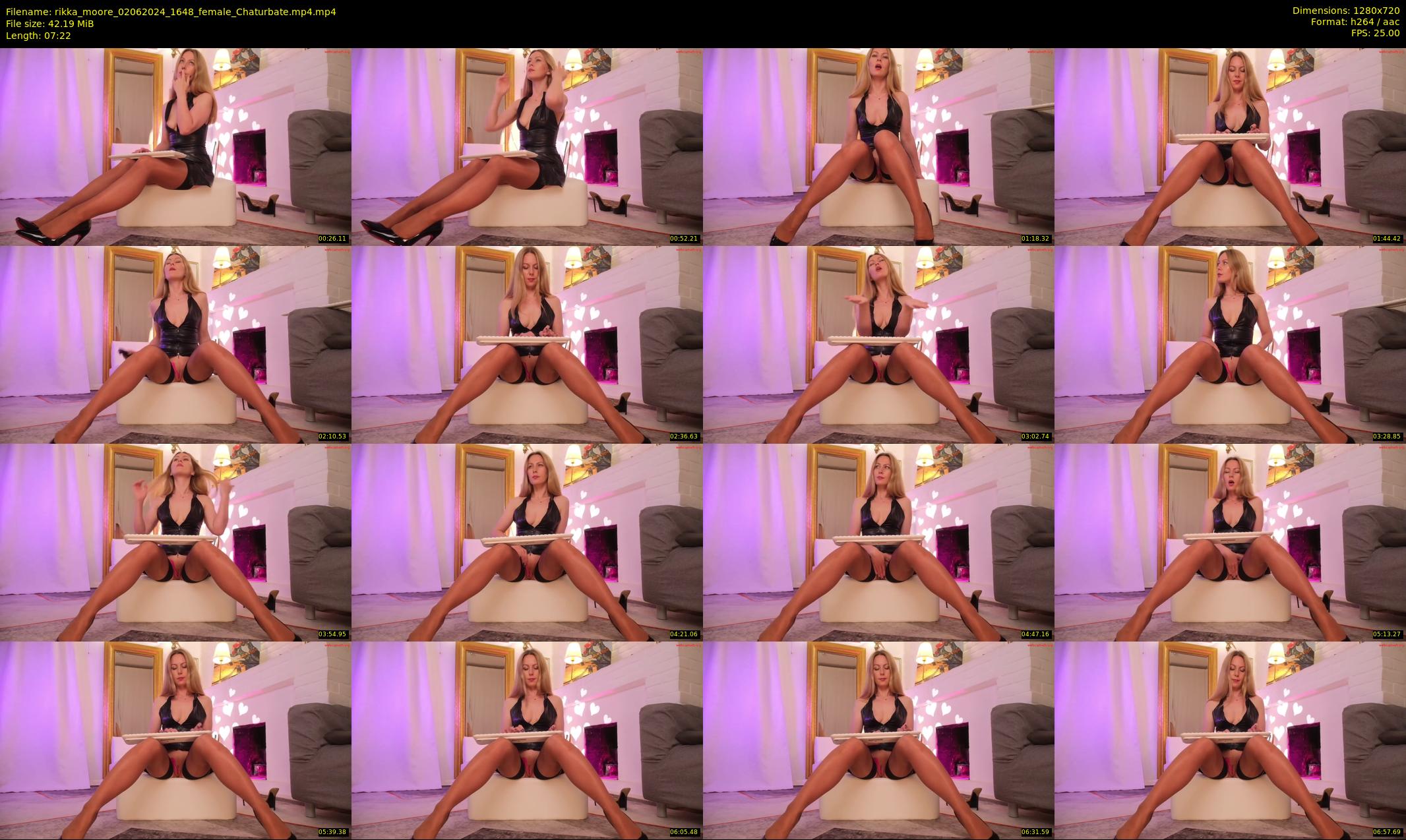 rikka_moore — 8 minute Chaturbate female cam show recording, 720p, Jun 2, 2024