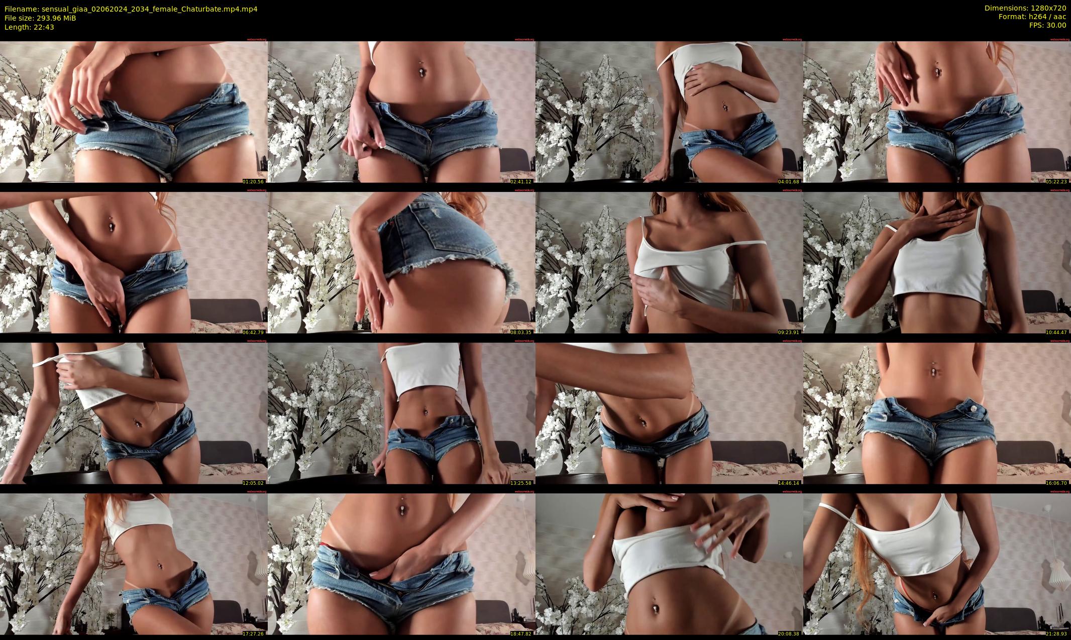 sensual_giaa — 23 minute Chaturbate female cam show recording, 720p, Jun 2, 2024