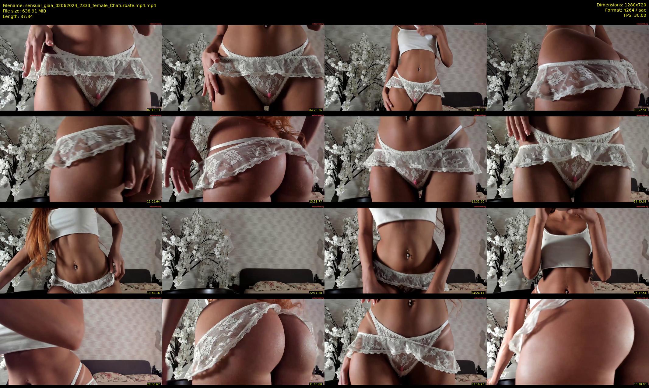 sensual_giaa — 38 minute Chaturbate female cam show recording, 720p, Jun 2, 2024
