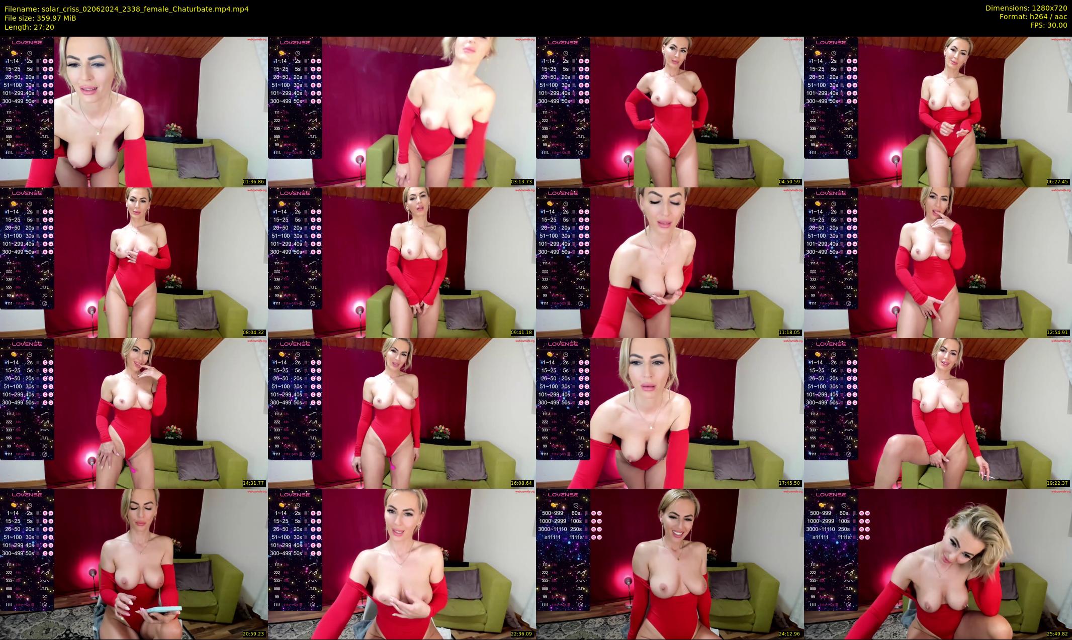 solar_criss — 28 minute Chaturbate female cam show recording, 720p, Jun 2, 2024