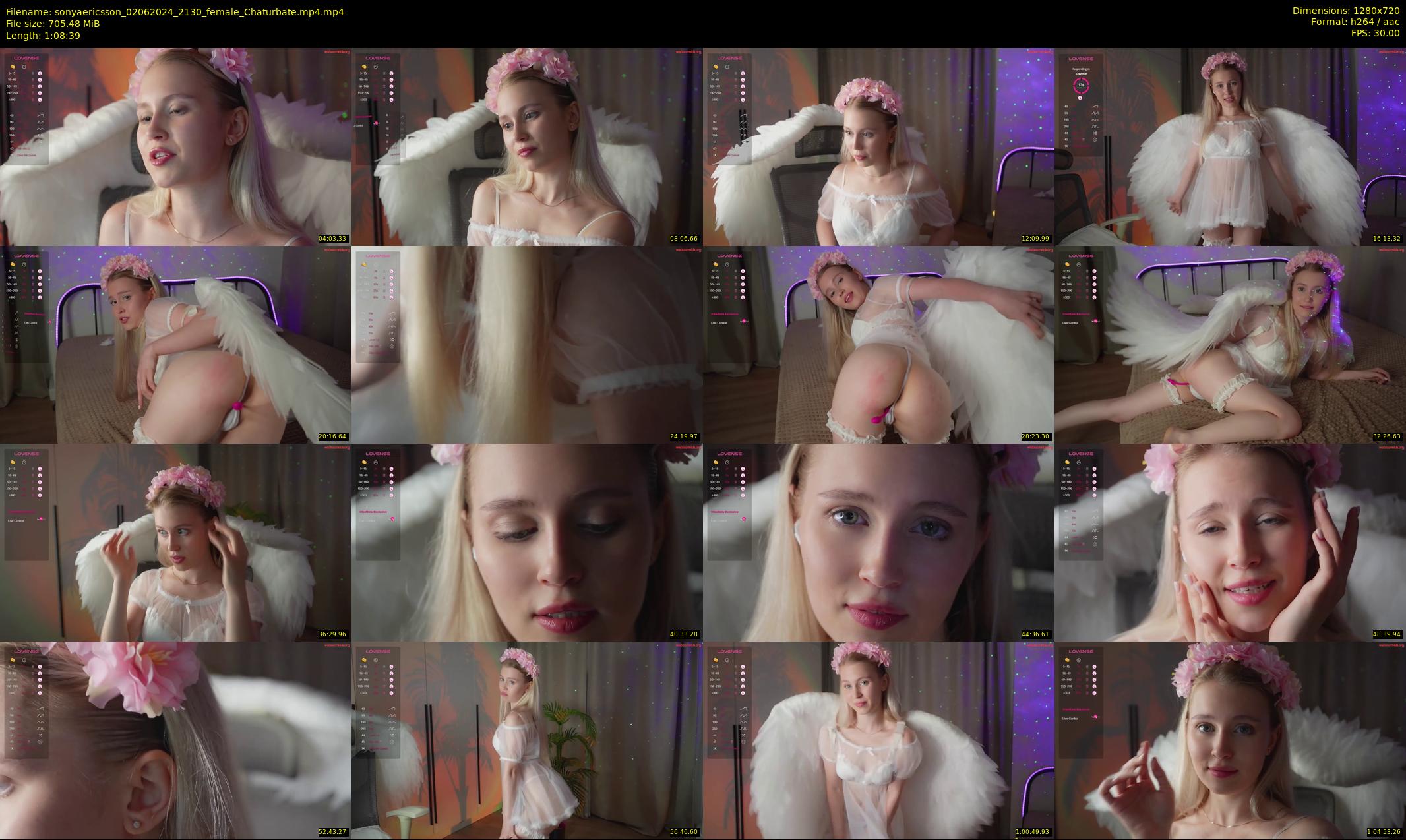 sonyaericsson — 69 minute Chaturbate female cam show recording, 720p, Jun 2, 2024