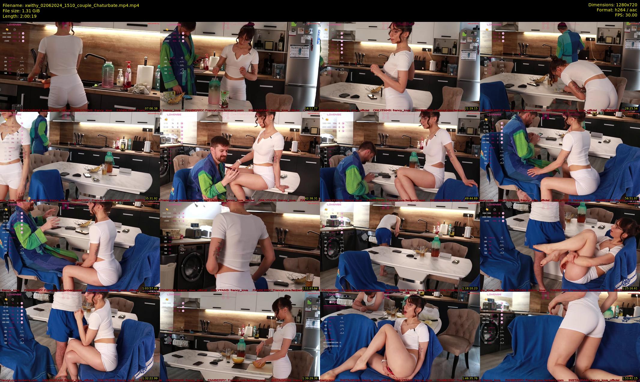 xwithy — 121 minute Chaturbate female cam show recording, 720p, Jun 2, 2024