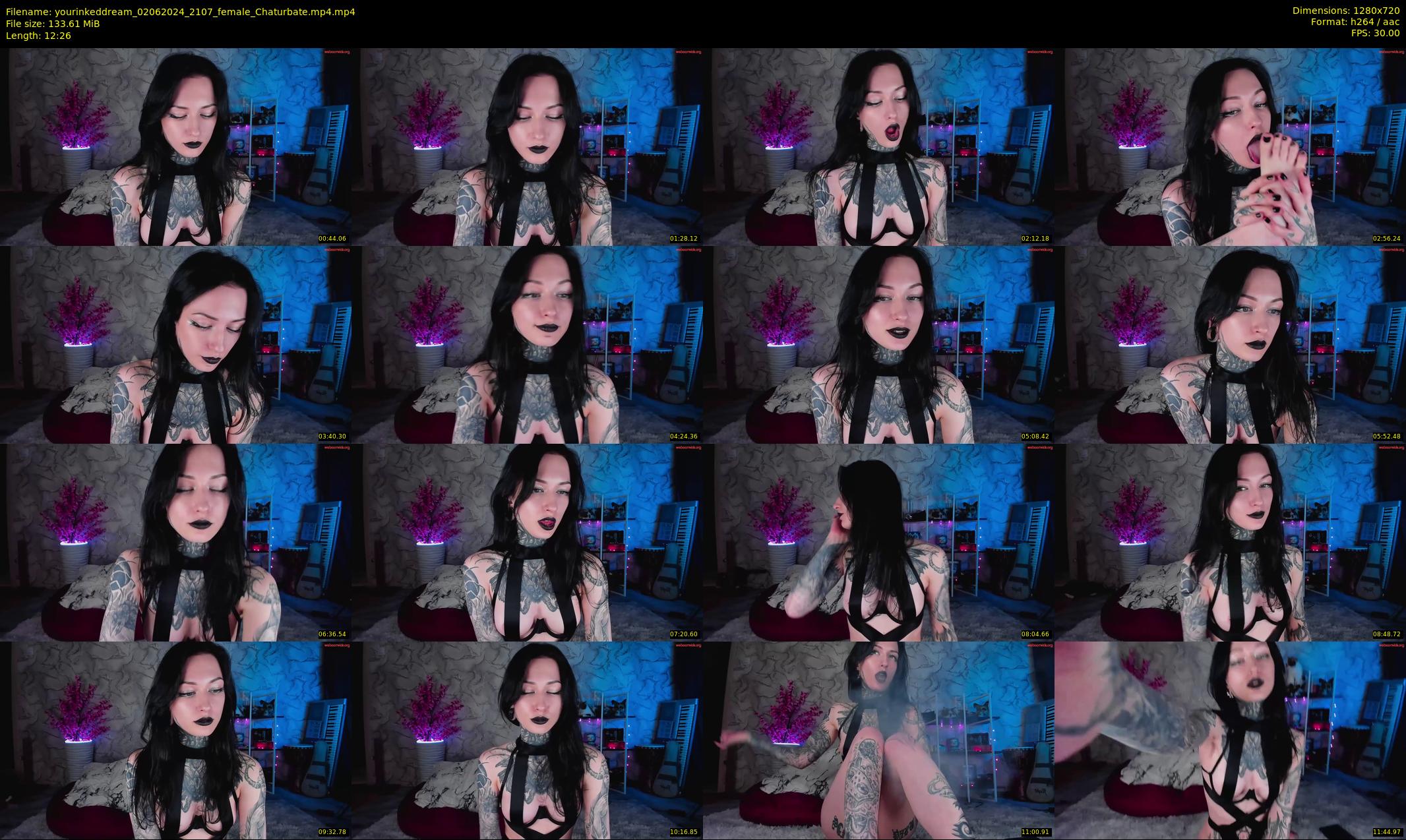 yourinkeddream — 13 minute Chaturbate couple cam show recording, 720p, Jun 2, 2024