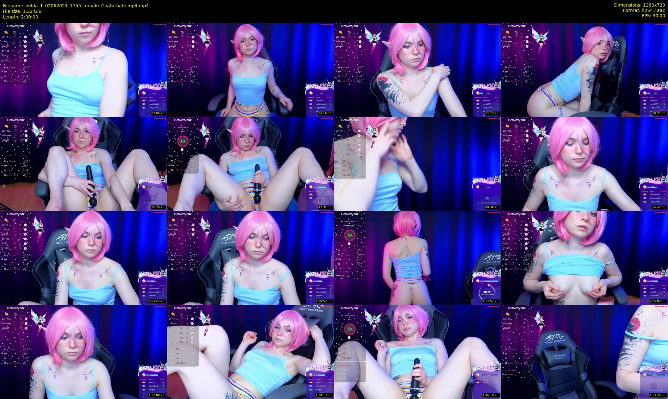 zelda_1 — 120 minute Chaturbate female cam show recording, 720p, Jun 2, 2024