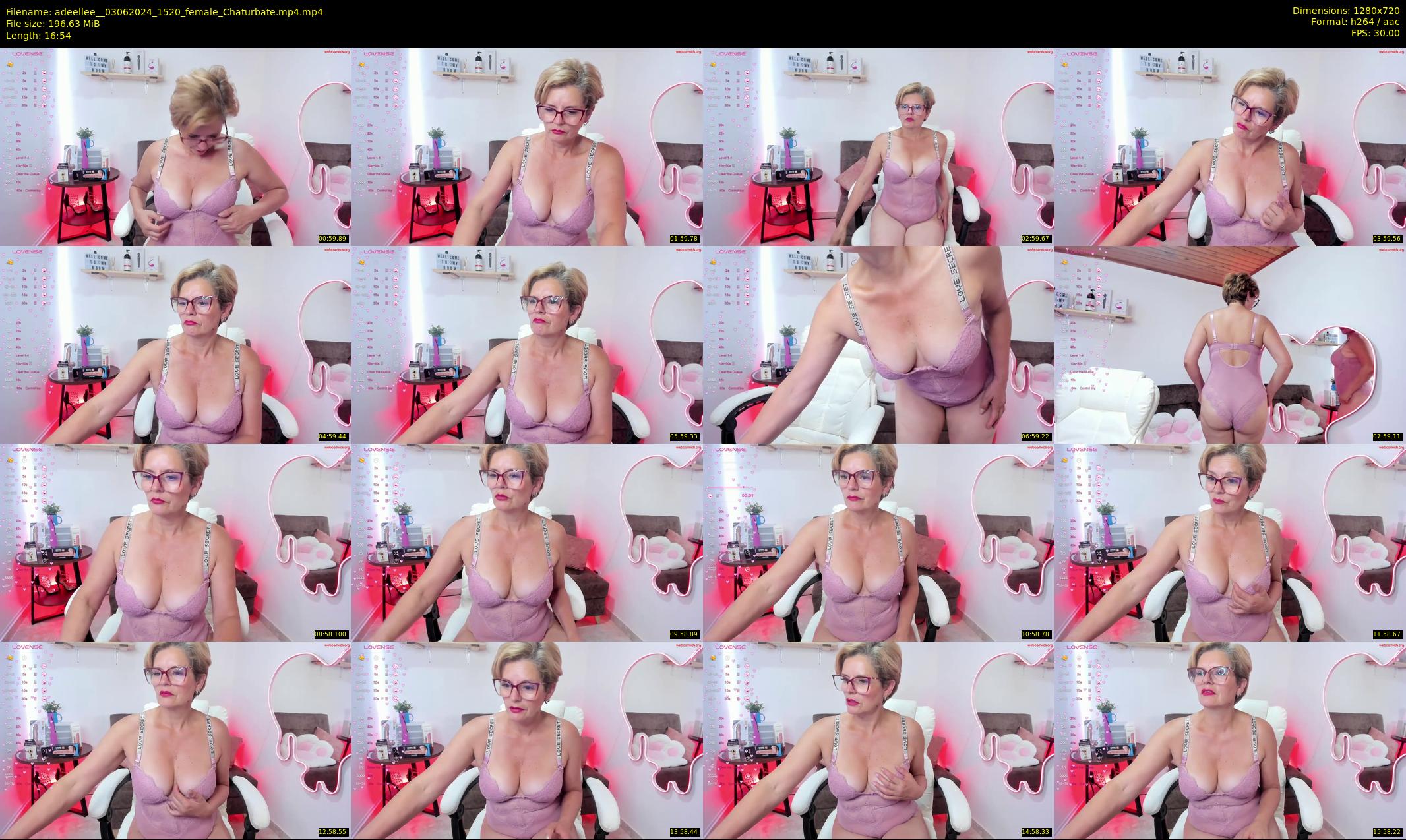 adeellee_ — 17 minute Chaturbate female cam show recording, 720p, Jun 3, 2024