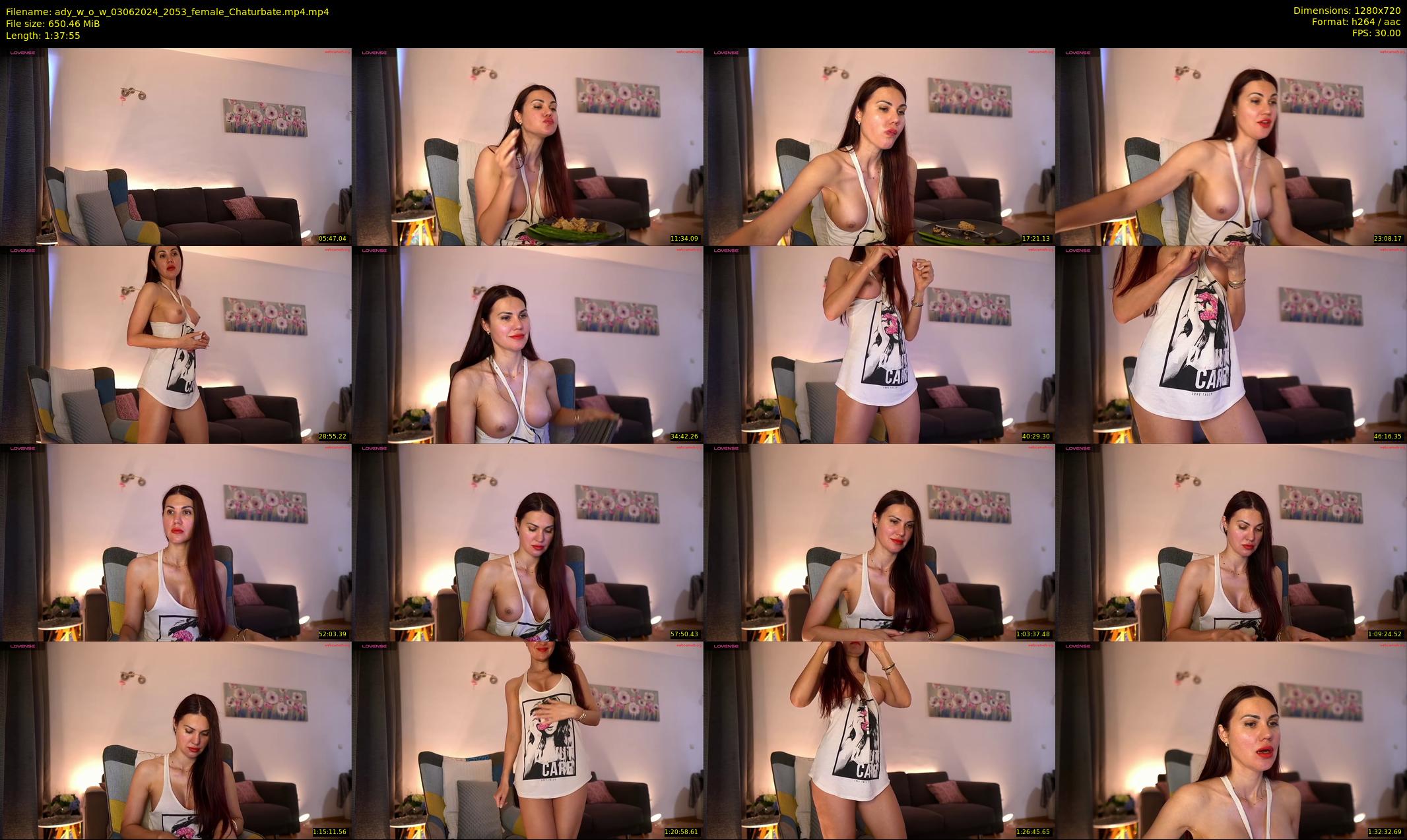 ady_w_o_w — 98 minute Chaturbate female cam show recording, 720p, Jun 3, 2024