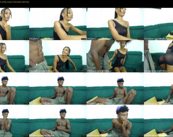 afro_happy__06 — 45 minute Chaturbate couple cam show recording, 720p, Jun 3, 2024
