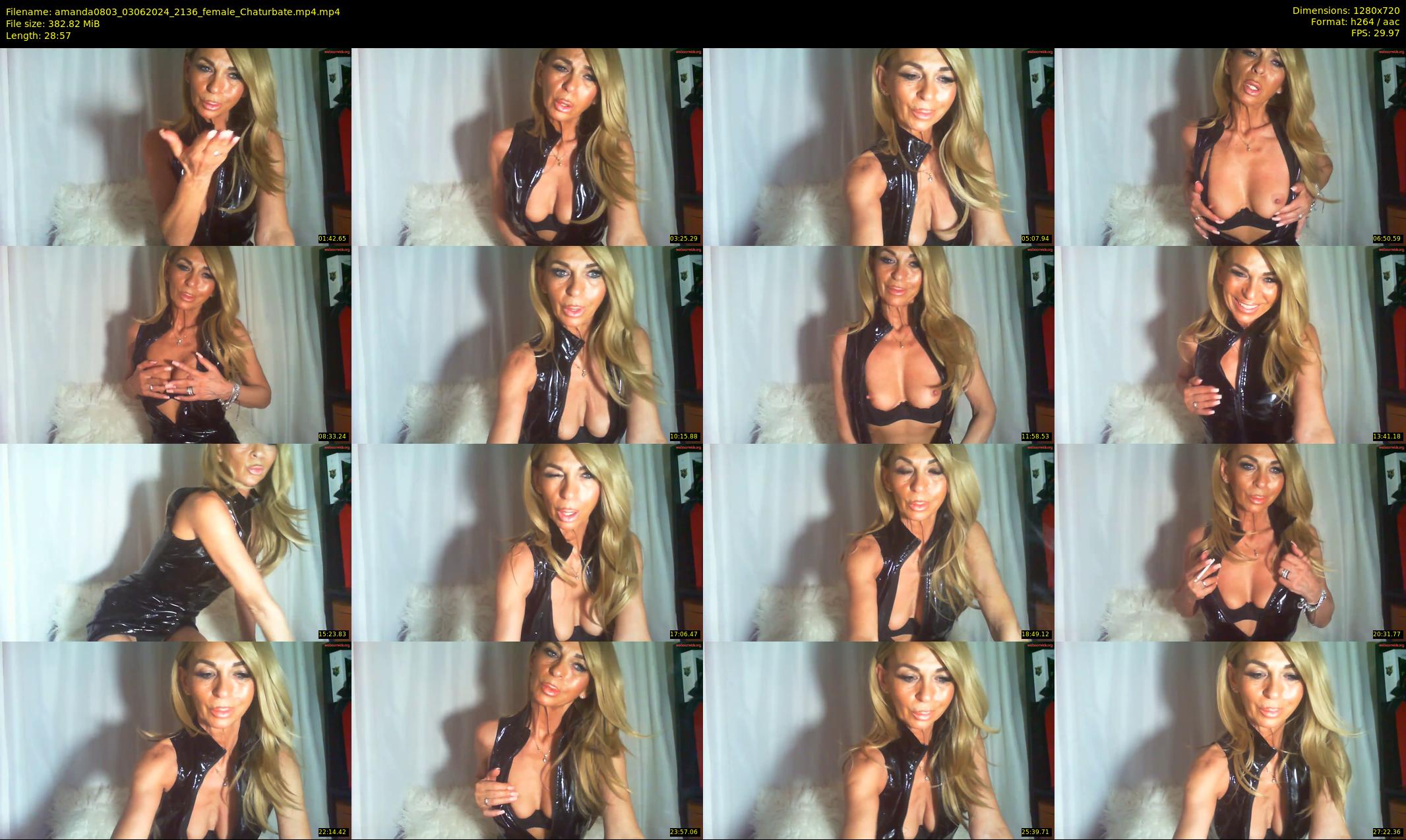 amanda0803 — 29 minute Chaturbate female cam show recording, 720p, Jun 3, 2024