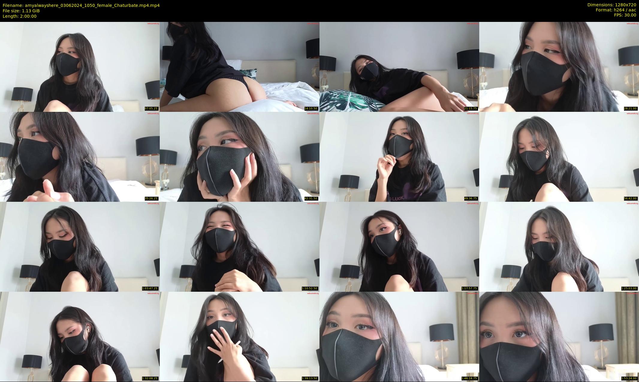 amyalwayshere — 120 minute Chaturbate female cam show recording, 720p, Jun 3, 2024