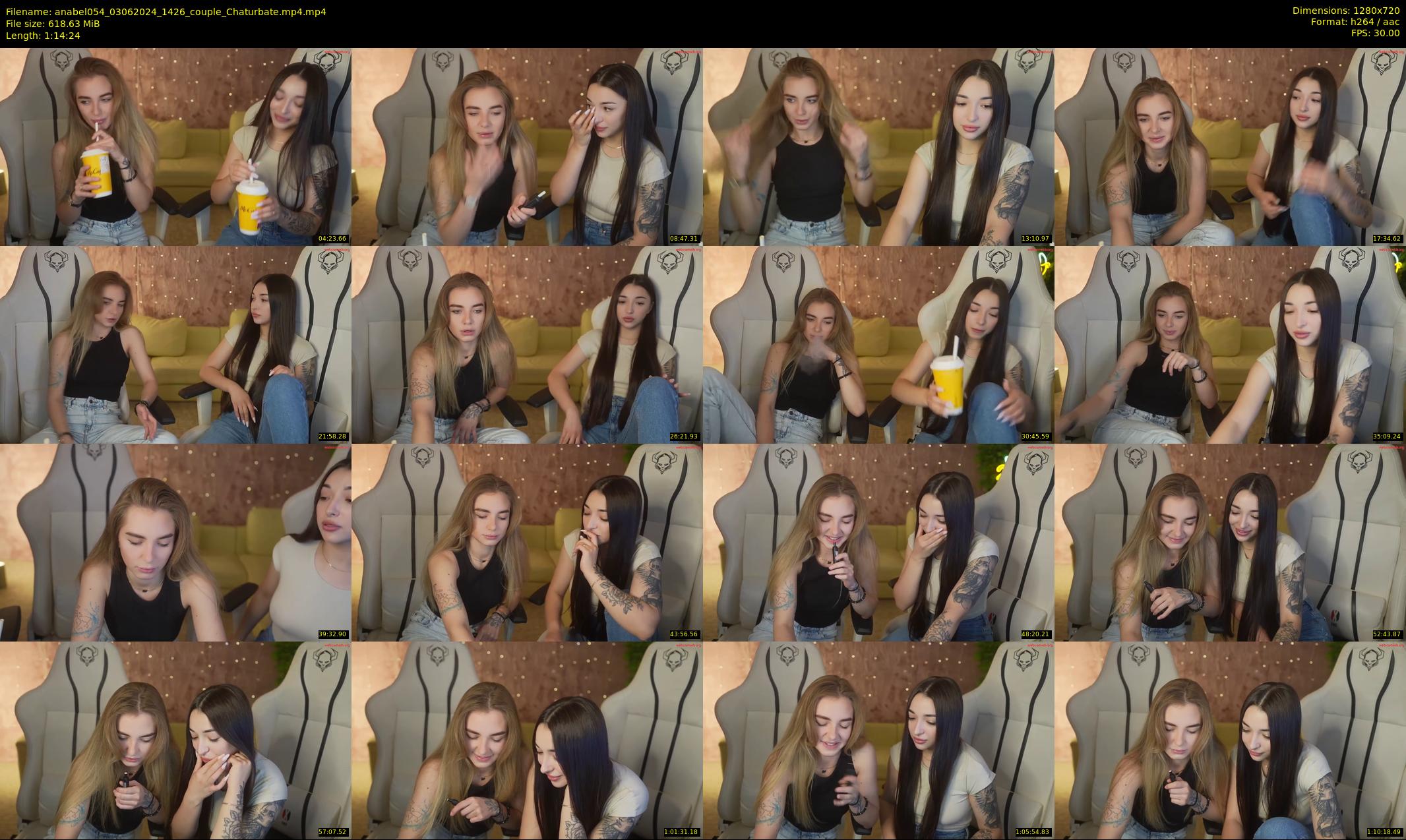anabel054 — 75 minute Chaturbate female cam show recording, 720p, Jun 3, 2024