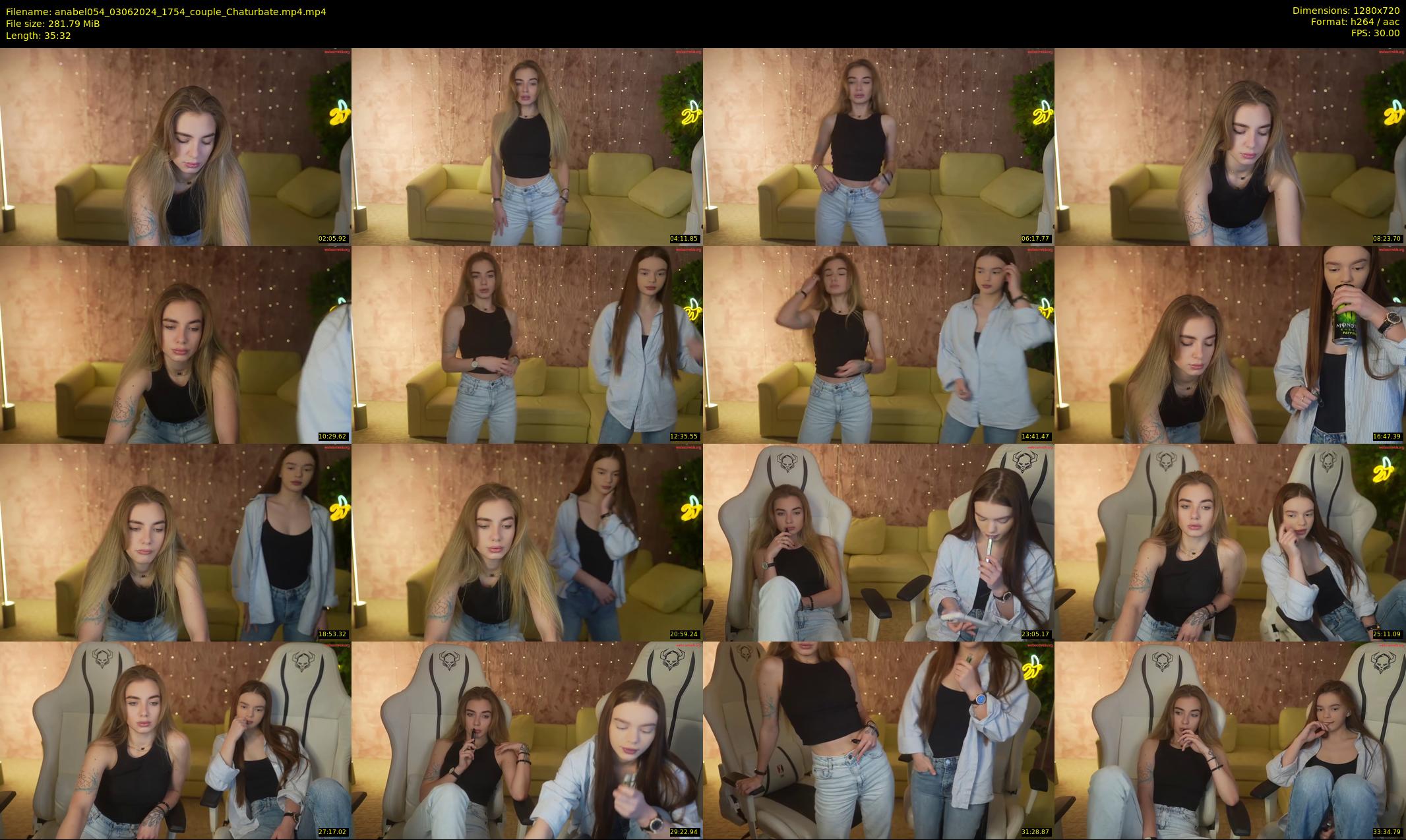 anabel054 — 36 minute Chaturbate female cam show recording, 720p, Jun 3, 2024