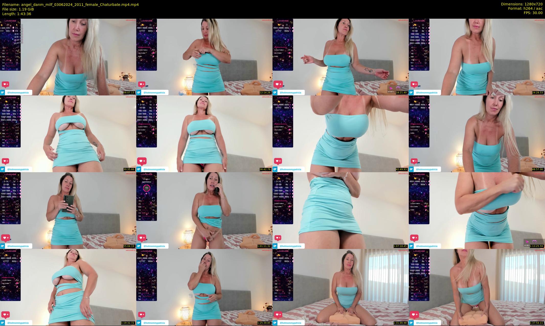 angel_danm_milf — 104 minute Chaturbate female cam show recording, 720p, Jun 3, 2024