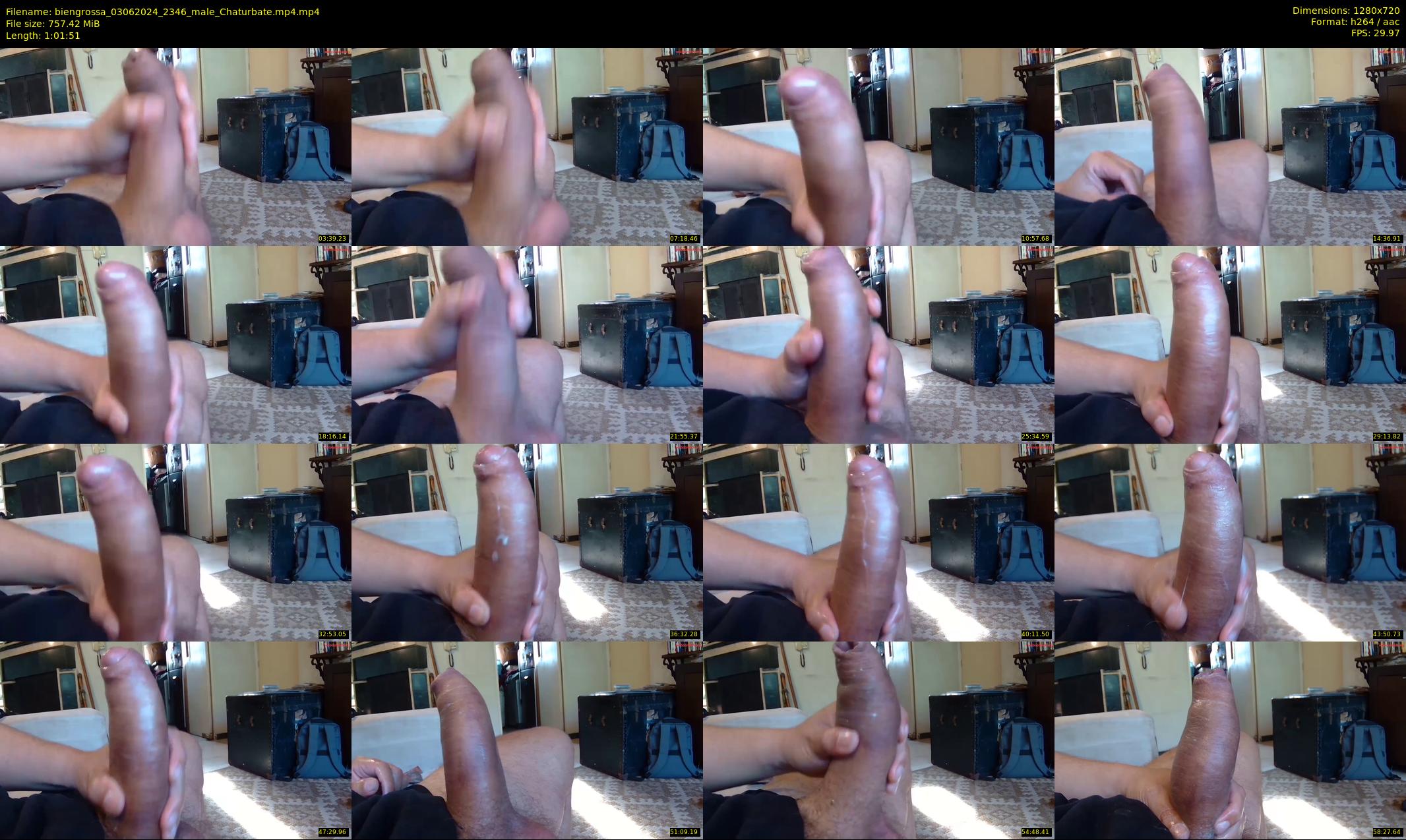 biengrossa — 62 minute Chaturbate male cam show recording, 720p, Jun 3, 2024