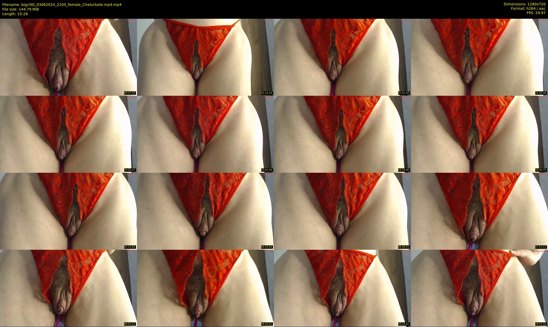 bigclitti — 11 minute Chaturbate female cam show recording, 720p, Jun 3, 2024