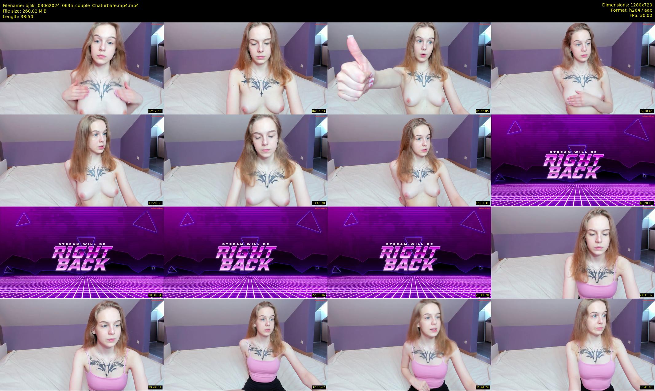 bjliki — 39 minute Chaturbate couple cam show recording, 720p, Jun 3, 2024