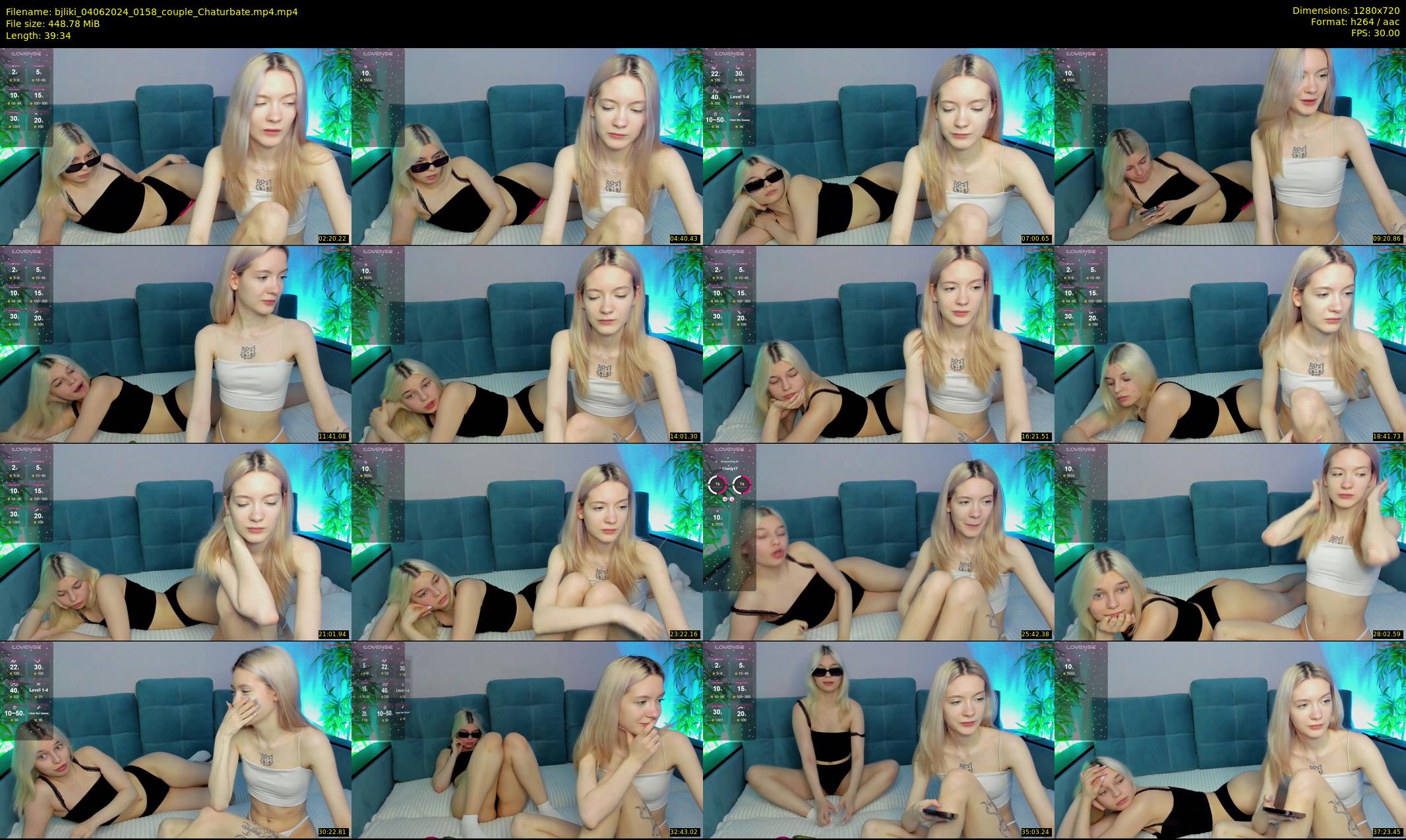 bjliki — 40 minute Chaturbate couple cam show recording, 720p, Jun 4, 2024