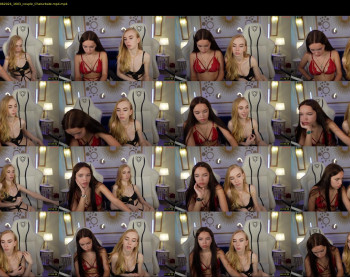 bright_diamonds_054 — 10 minute Chaturbate couple cam show recording, 720p, Jun 3, 2024