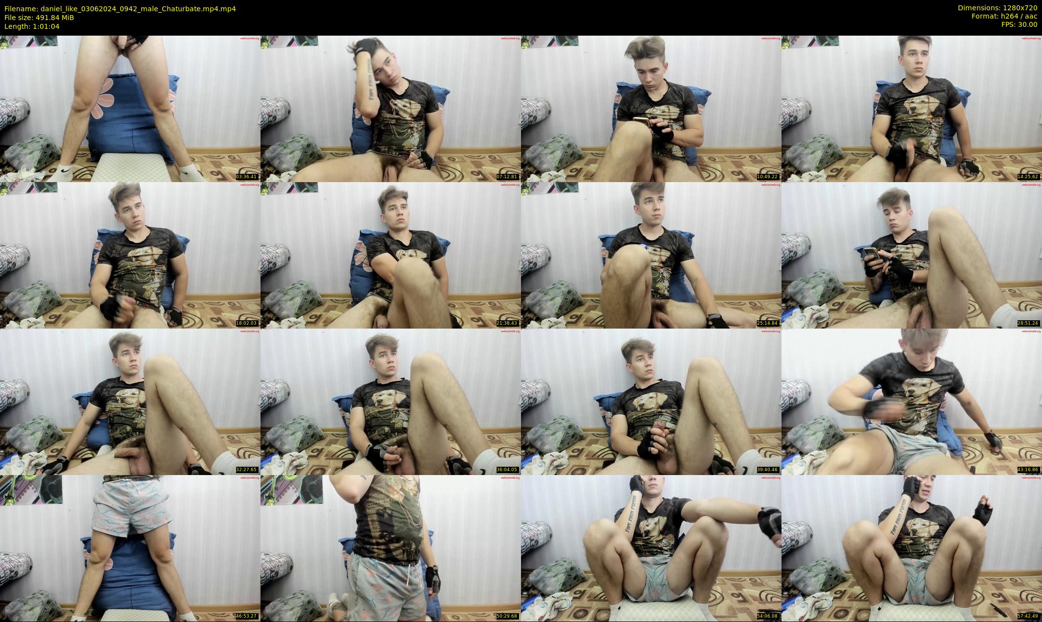 daniel_like — 62 minute Chaturbate male cam show recording, 720p, Jun 3, 2024