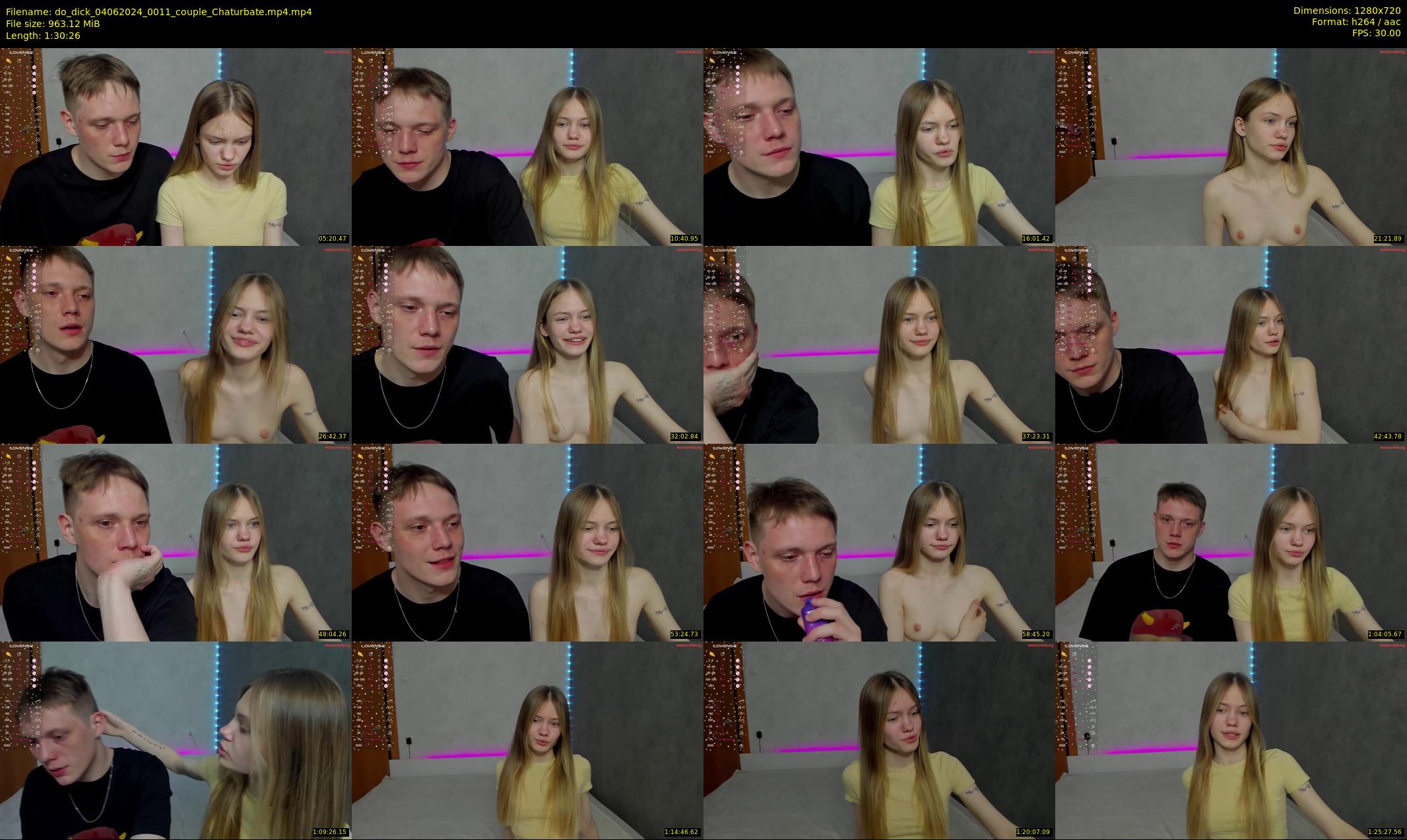 do_dick — 91 minute Chaturbate couple cam show recording, 720p, Jun 4, 2024