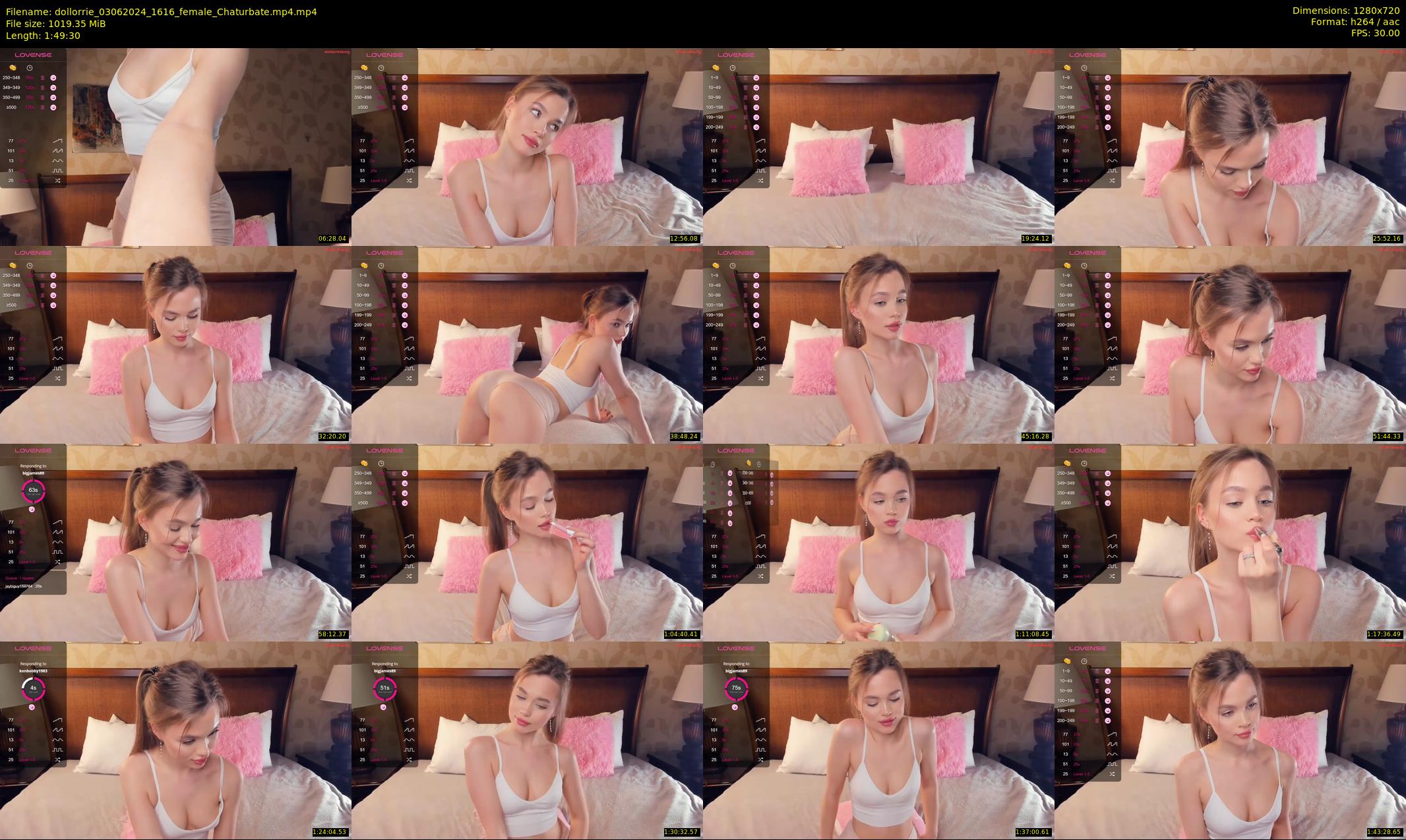 dollorrie — 110 minute Chaturbate couple cam show recording, 720p, Jun 3, 2024