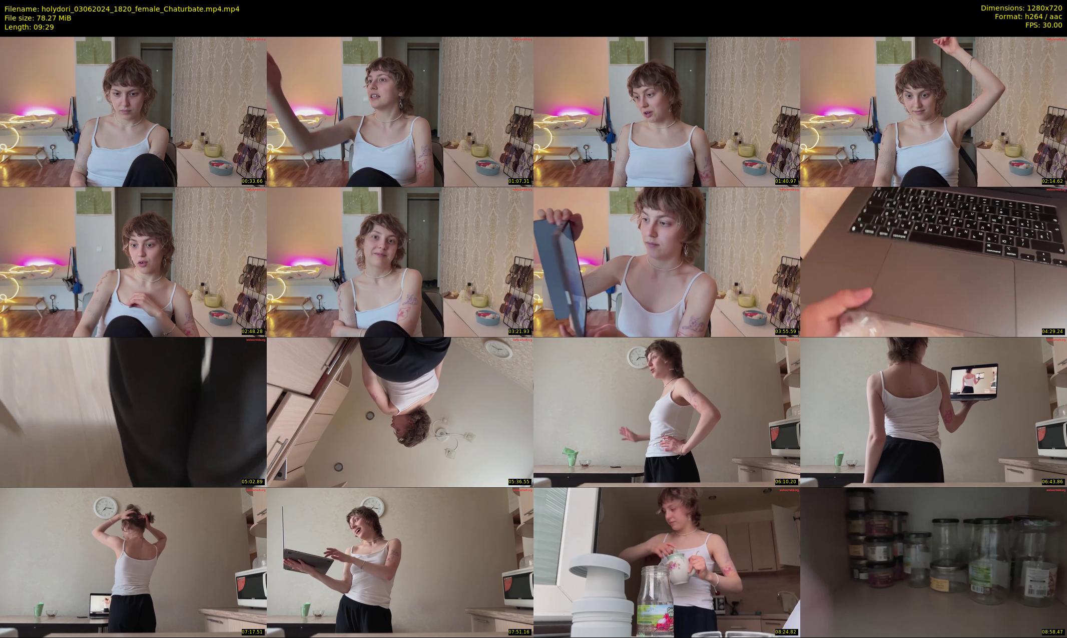 holydori — 10 minute Chaturbate female cam show recording, 720p, Jun 3, 2024