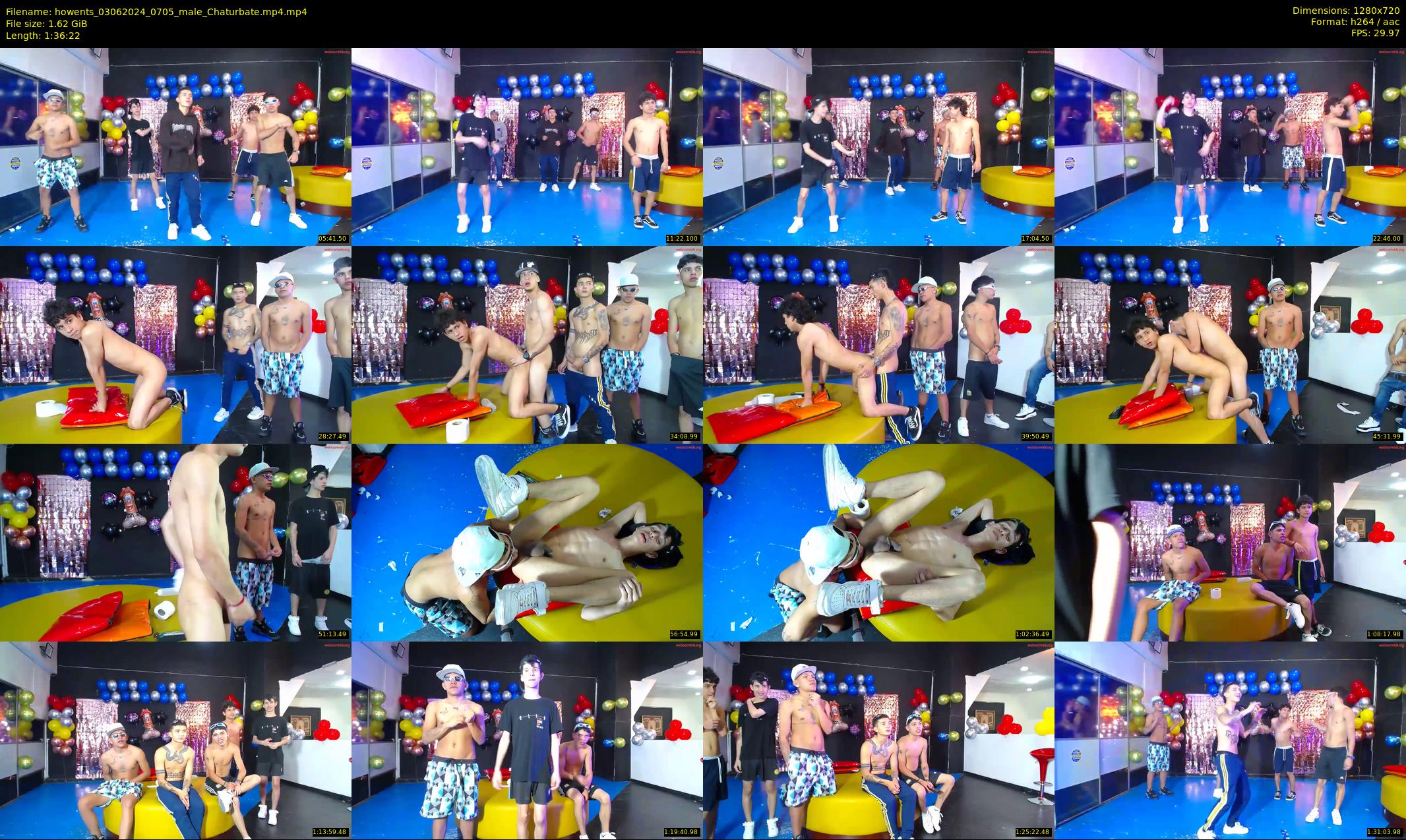 howents — 97 minute Chaturbate male cam show recording, 720p, Jun 3, 2024