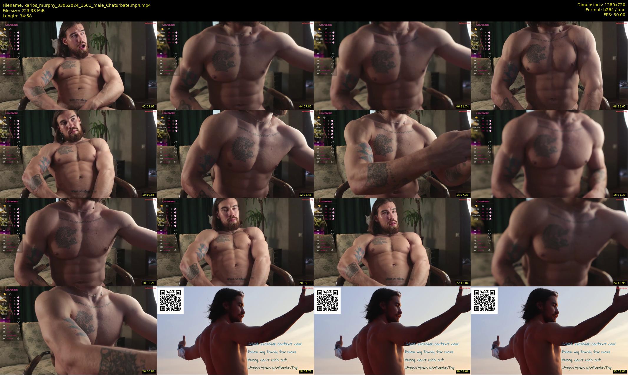 karlos_murphy — 35 minute Chaturbate male cam show recording, 720p, Jun 3, 2024