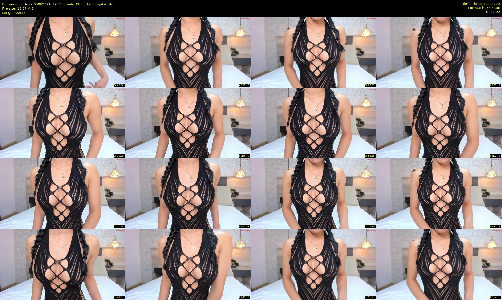 lili_foxy — 3 minute Chaturbate female cam show recording, 720p, Jun 3, 2024