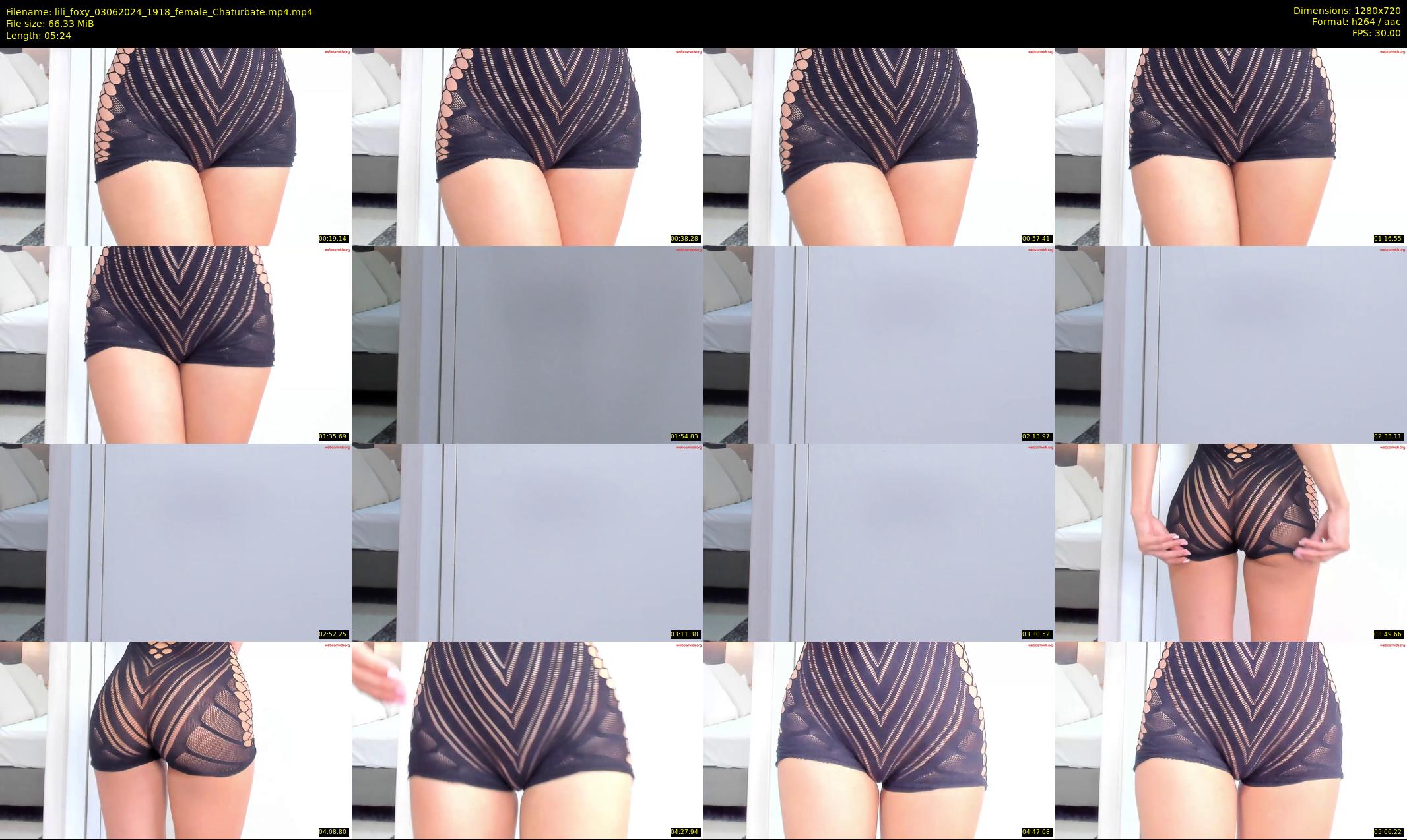 lili_foxy — 6 minute Chaturbate female cam show recording, 720p, Jun 3, 2024