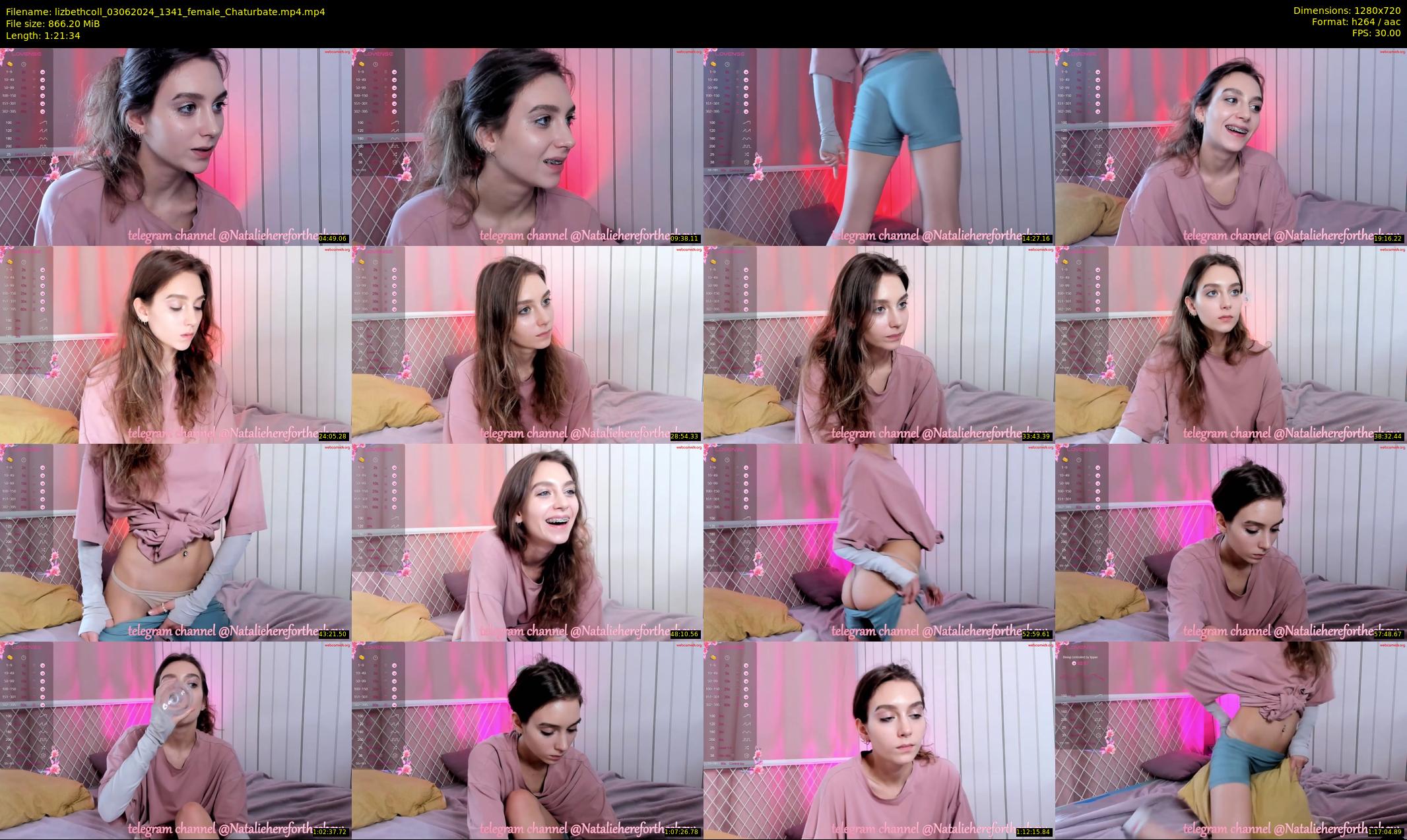 lizbethcoll — 82 minute Chaturbate female cam show recording, 720p, Jun 3, 2024