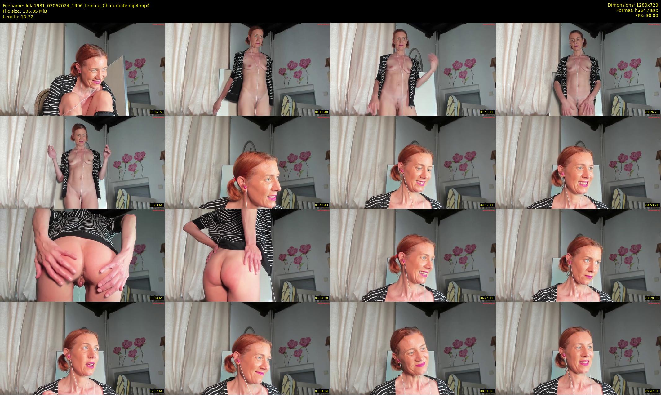 lola1981 — 11 minute Chaturbate female cam show recording, 720p, Jun 3, 2024