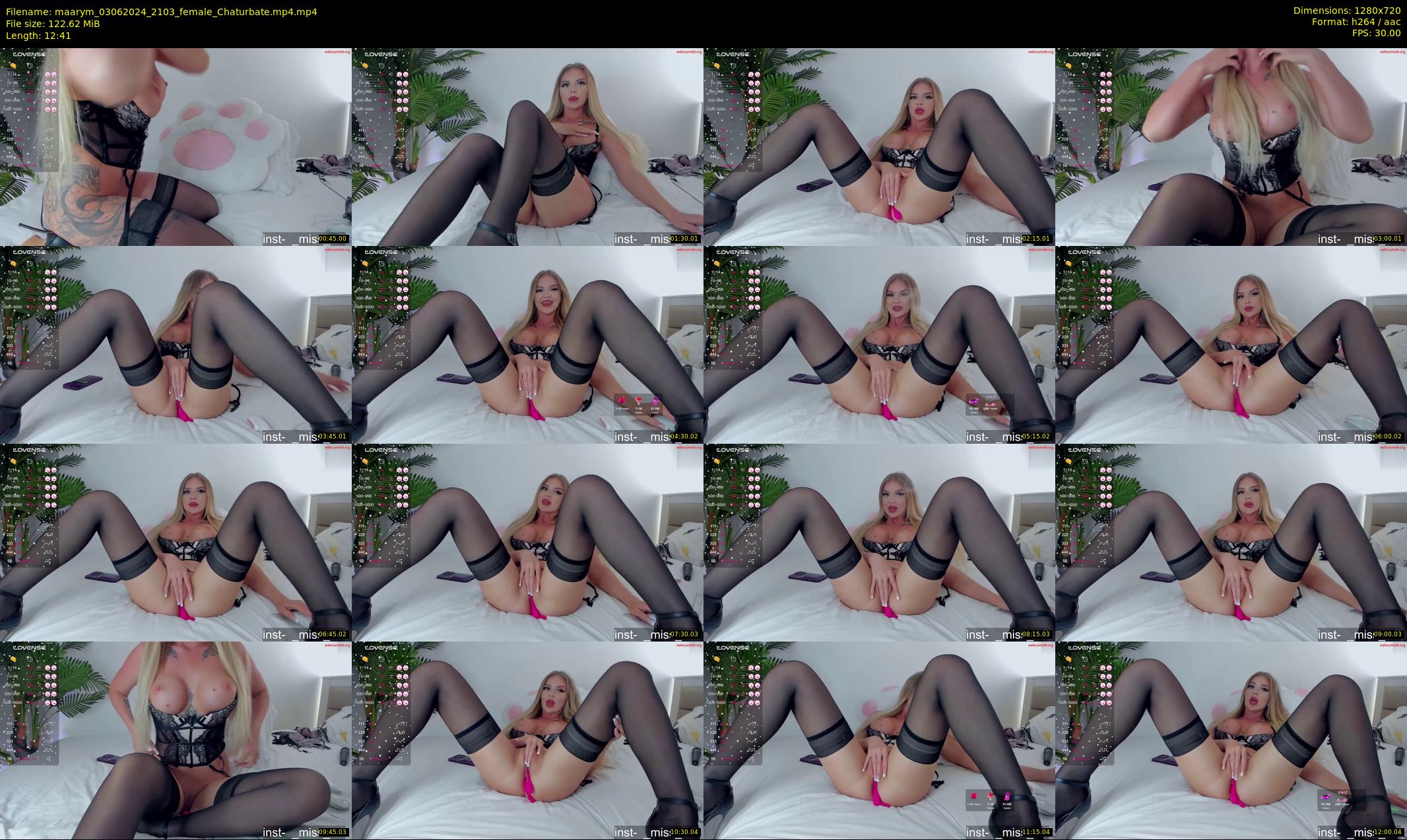 maarym — 13 minute Chaturbate couple cam show recording, 720p, Jun 3, 2024