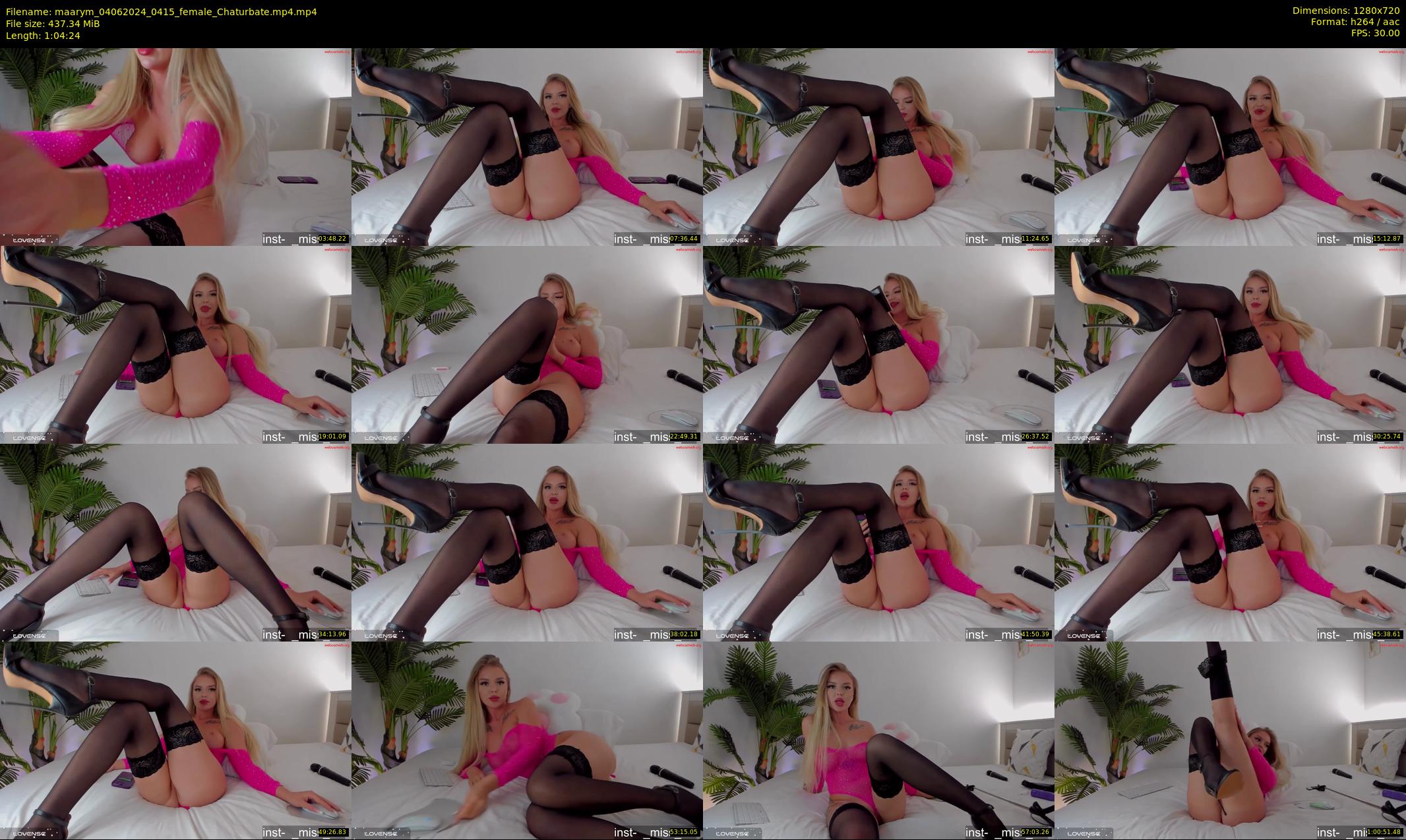 maarym — 65 minute Chaturbate couple cam show recording, 720p, Jun 4, 2024