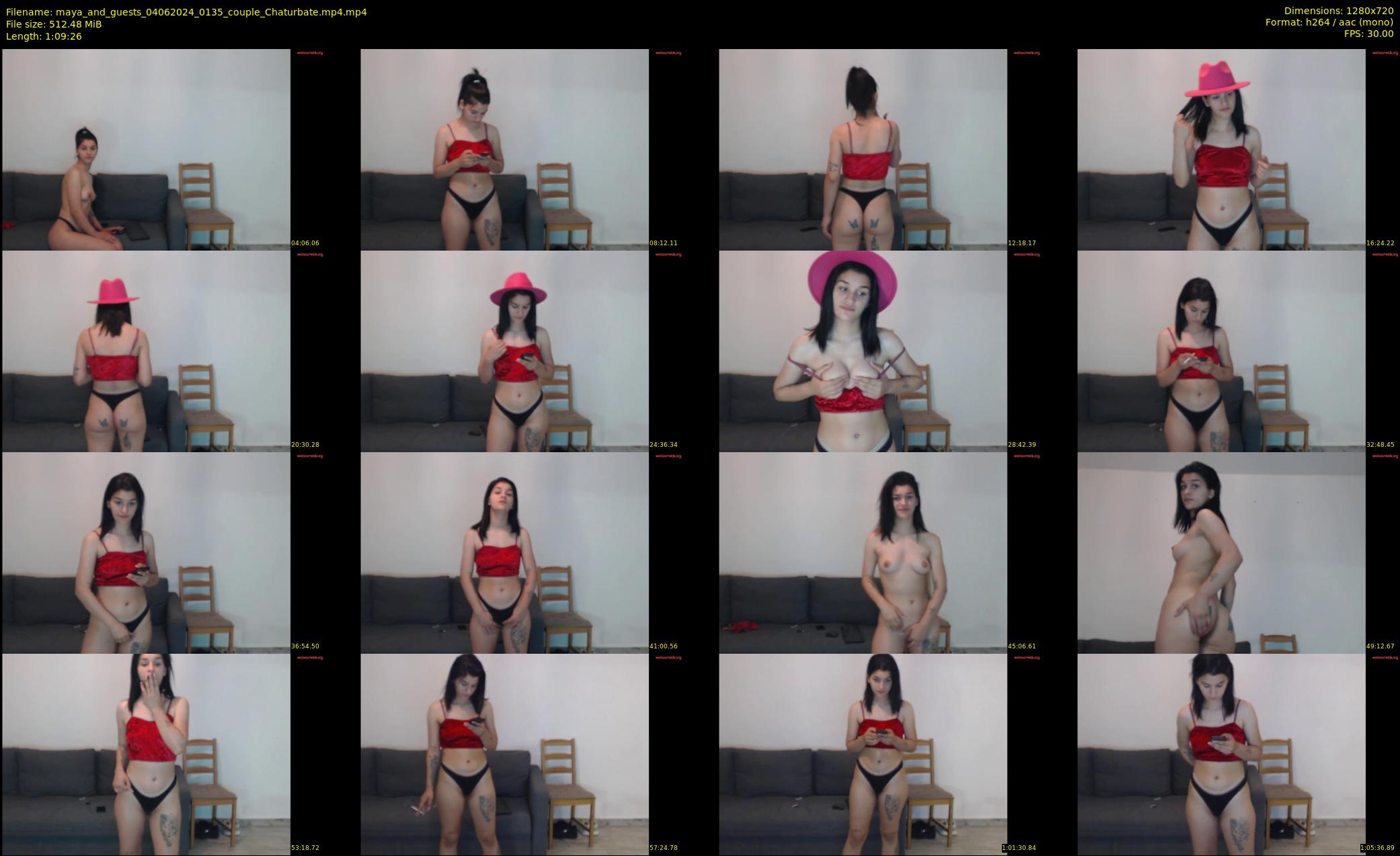maya_and_guests — 70 minute Chaturbate couple cam show recording, 720p, Jun 4, 2024