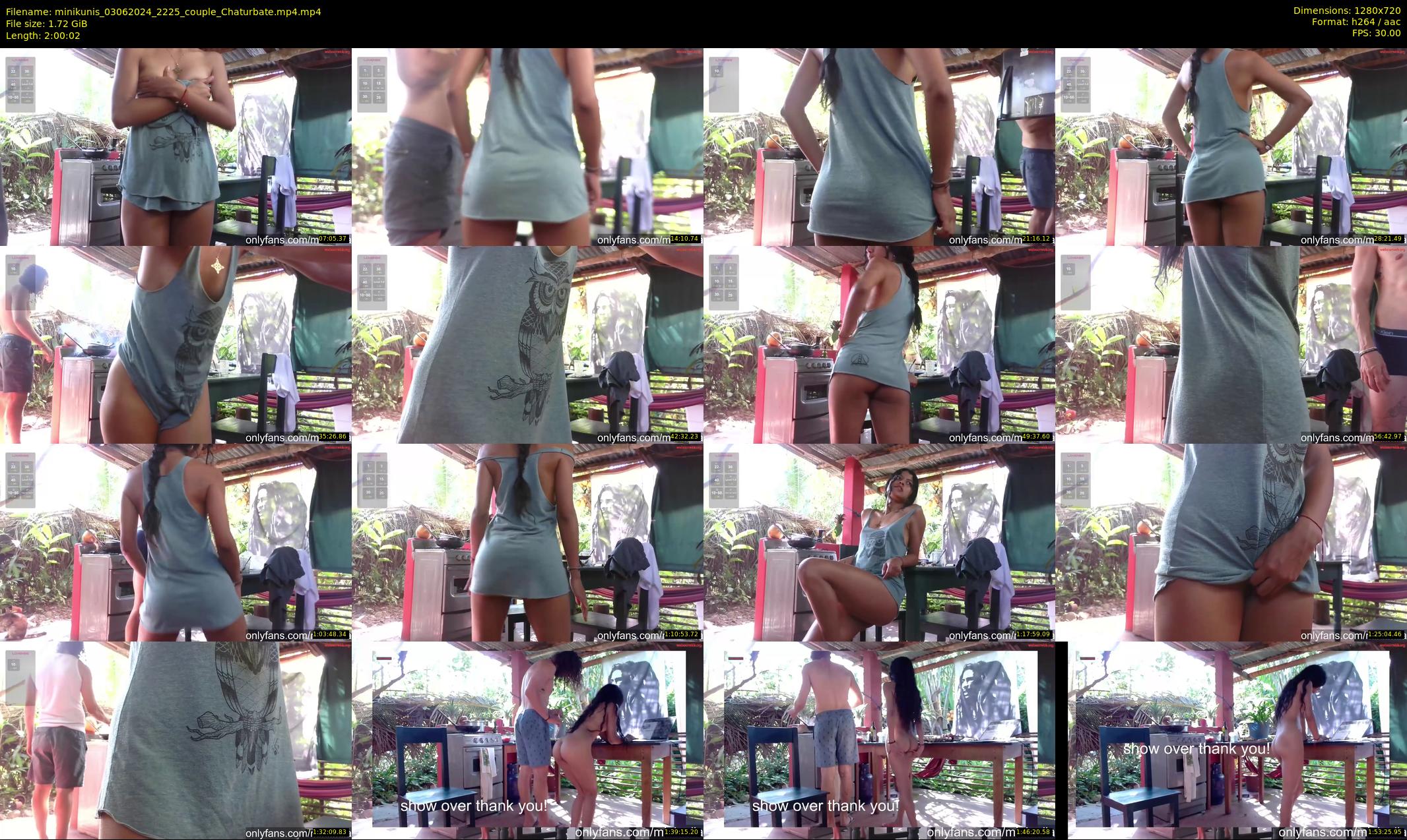minikunis — 121 minute Chaturbate couple cam show recording, 720p, Jun 3, 2024