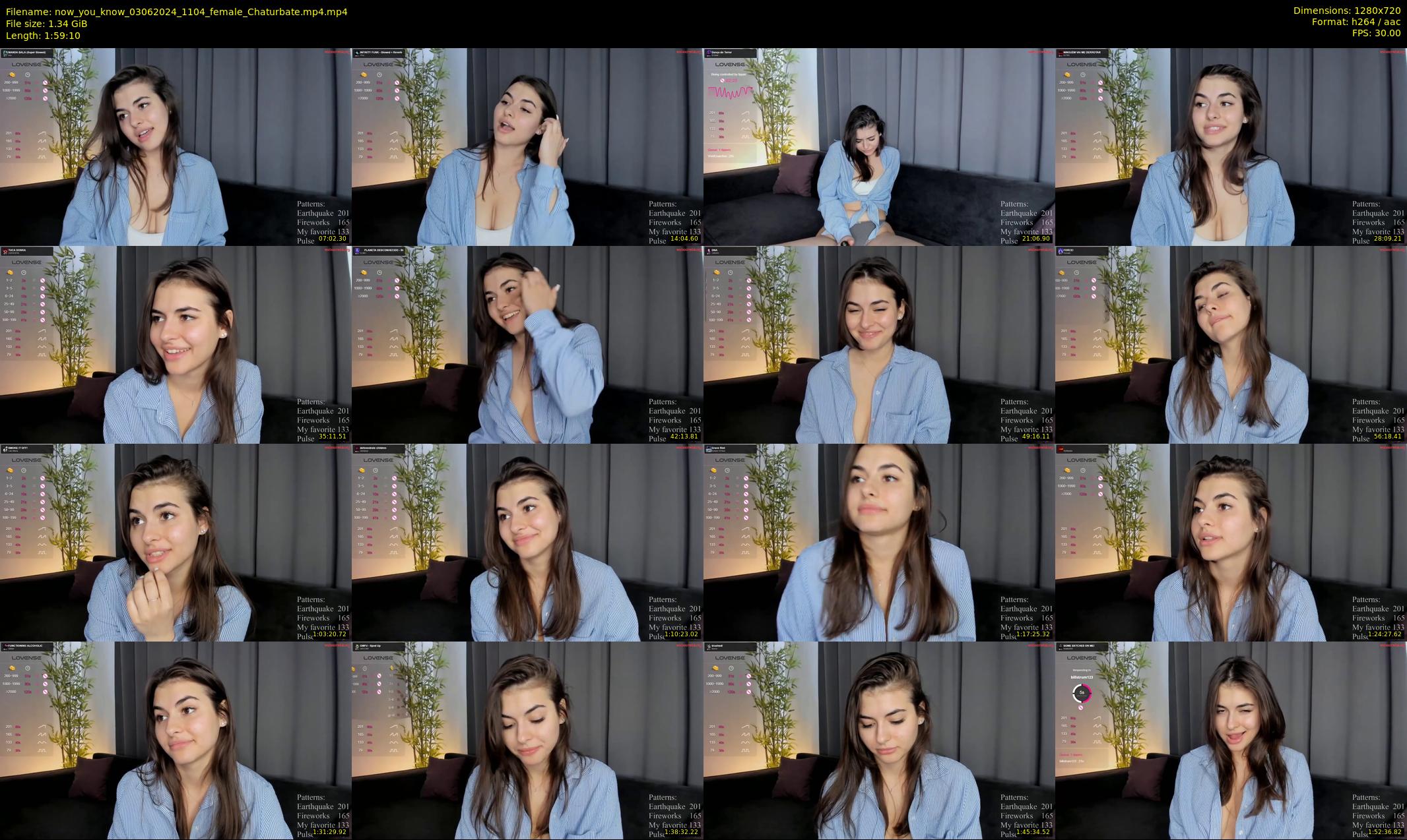 now_you_know — 120 minute Chaturbate female cam show recording, 720p, Jun 3, 2024