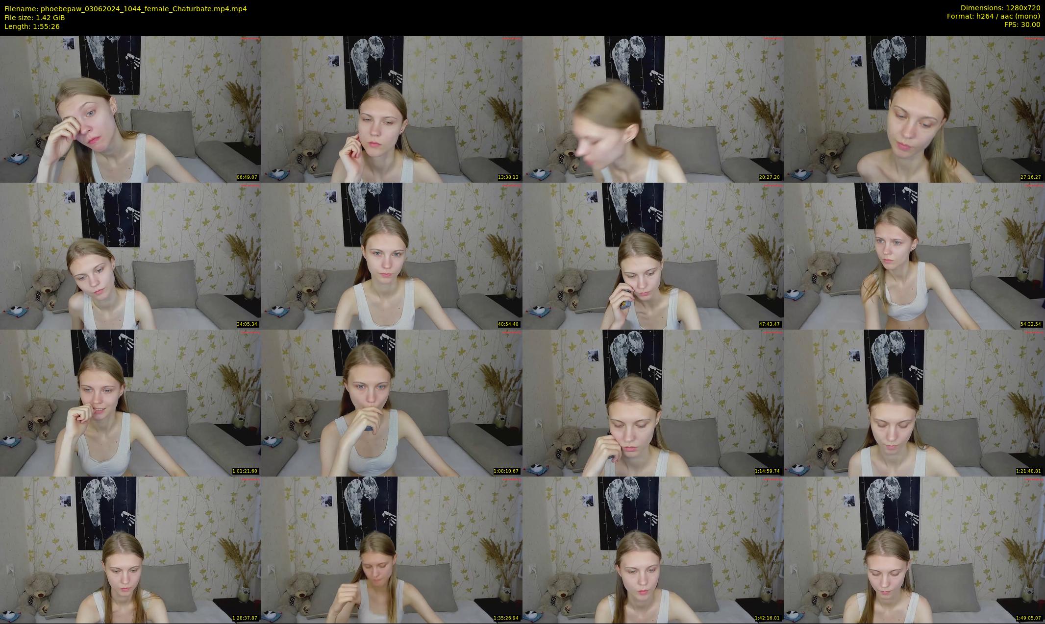 phoebepaw — 116 minute Chaturbate female cam show recording, 720p, Jun 3, 2024