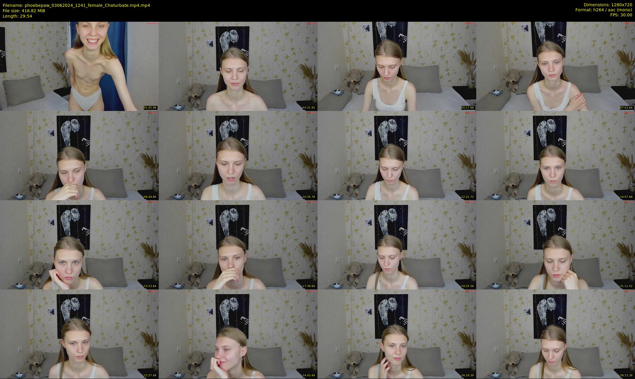 phoebepaw — 30 minute Chaturbate female cam show recording, 720p, Jun 3, 2024