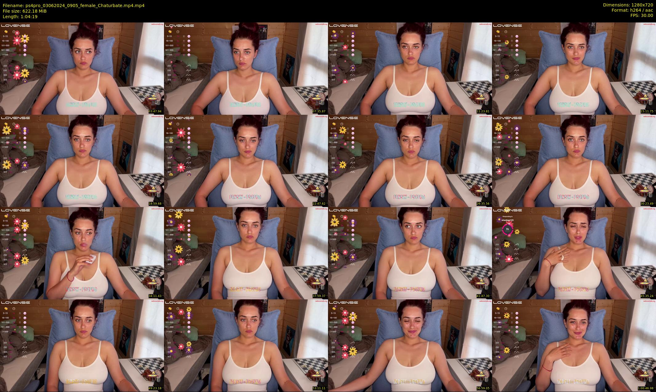 ps4pro — 65 minute Chaturbate female cam show recording, 720p, Jun 3, 2024