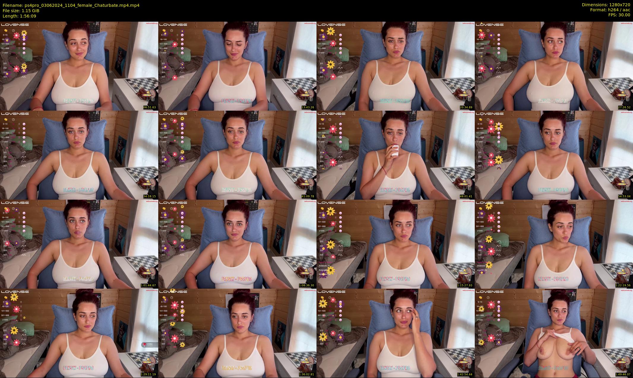 ps4pro — 117 minute Chaturbate female cam show recording, 720p, Jun 3, 2024