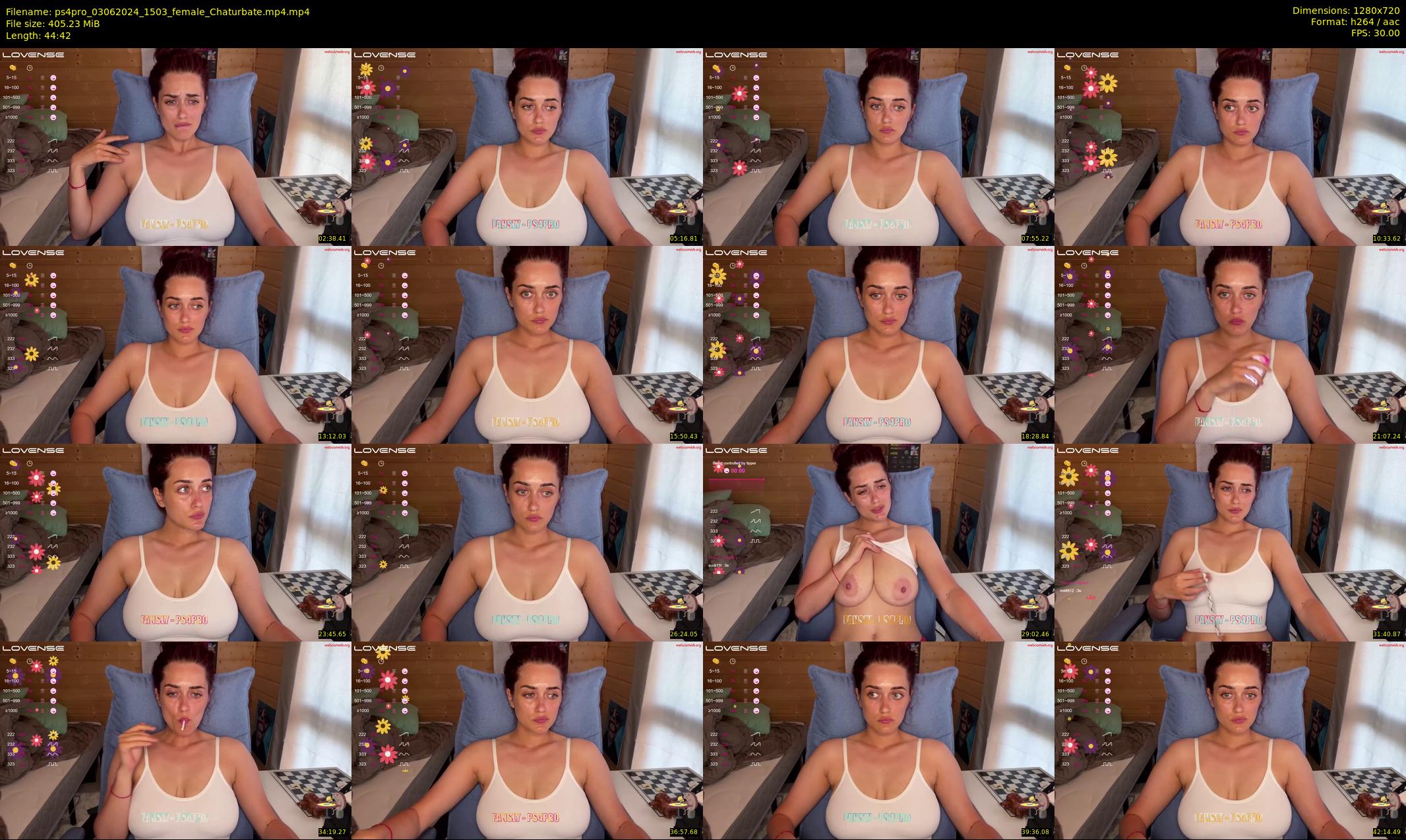 ps4pro — 45 minute Chaturbate female cam show recording, 720p, Jun 3, 2024