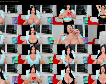 queenevamariaa — 121 minute Chaturbate female cam show recording, 720p, Jun 4, 2024