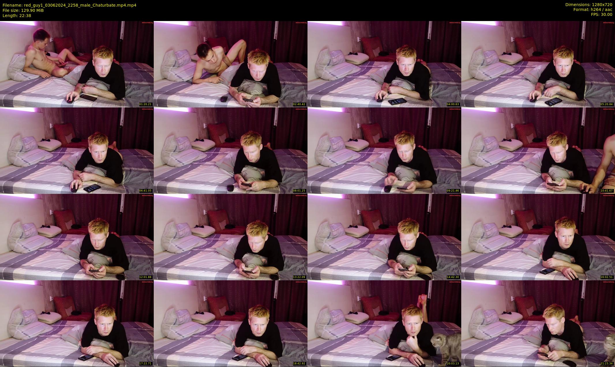 red_guy1 — 23 minute Chaturbate male cam show recording, 720p, Jun 3, 2024