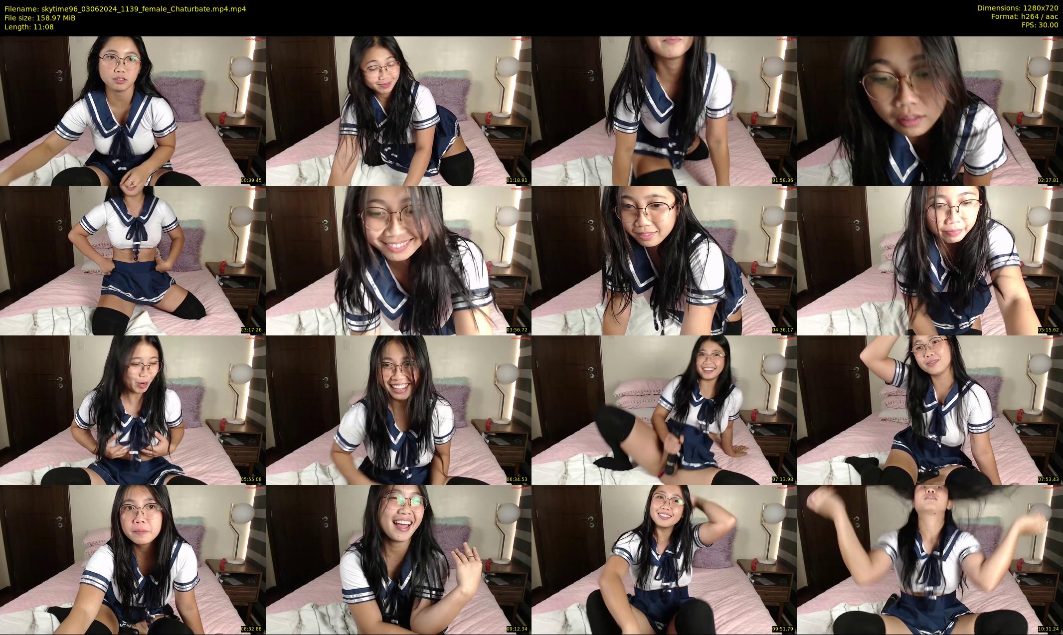 skytime96 — 12 minute Chaturbate female cam show recording, 720p, Jun 3, 2024