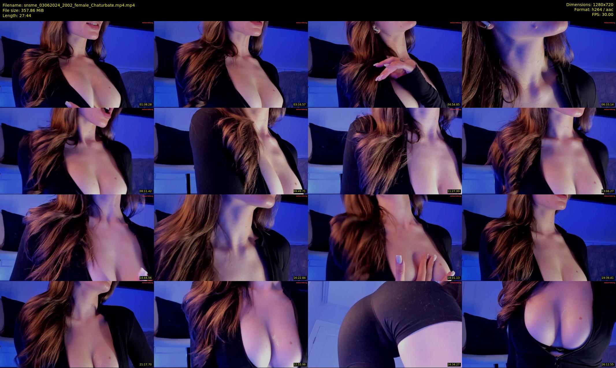 snsme — 28 minute Chaturbate female cam show recording, 720p, Jun 3, 2024